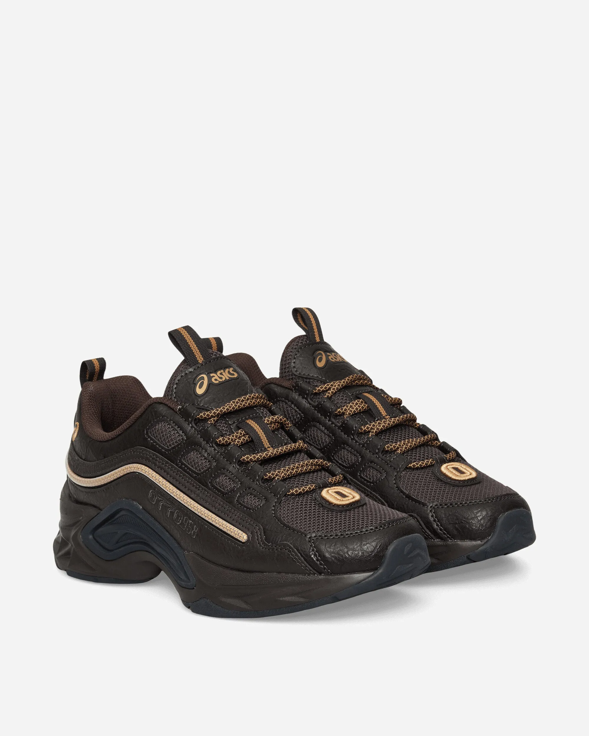 Urban Mood Evening Pace OTTO958 PROTOBLAST-CMLVIII Sneakers Dark Brown / Pure Gold