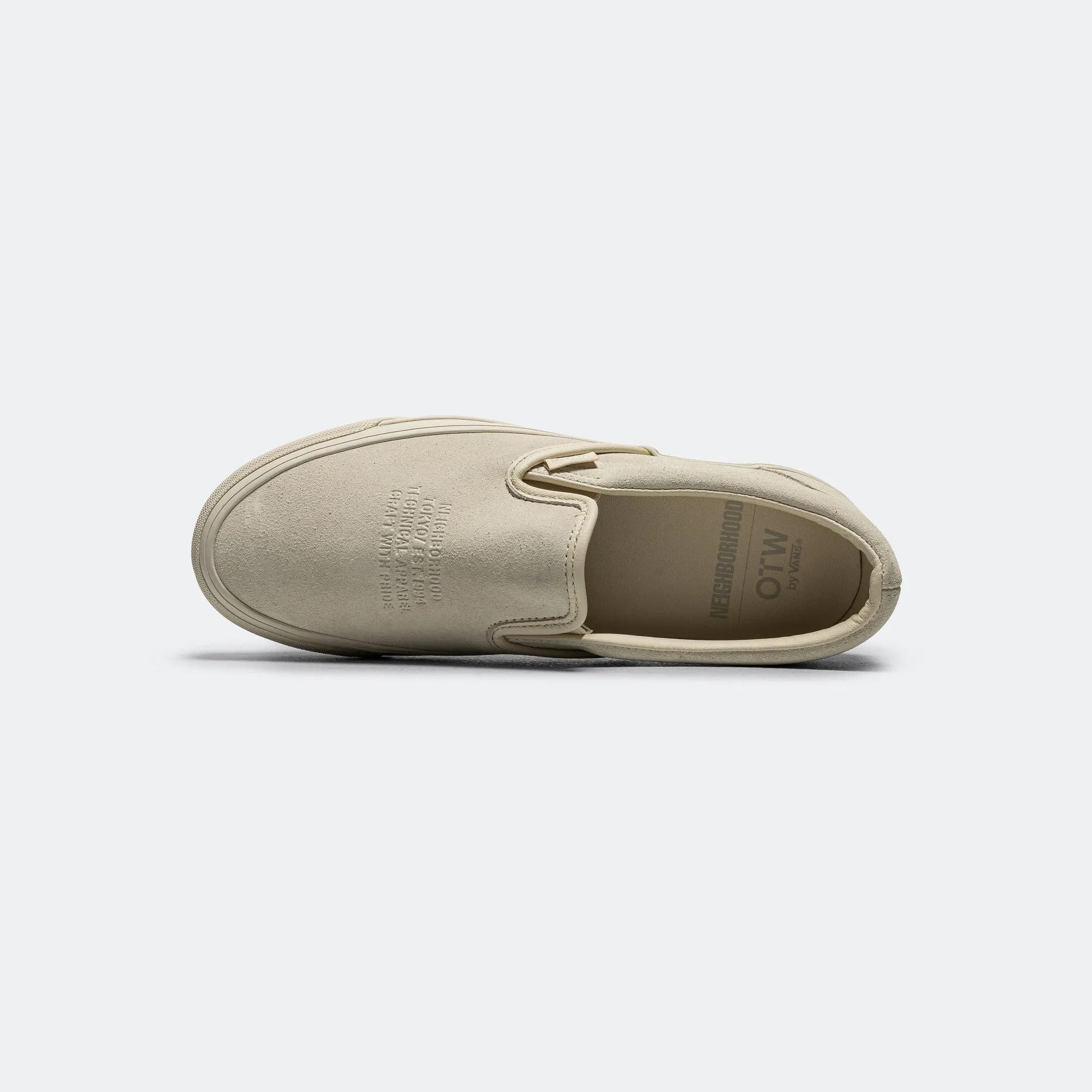 OTW Classic Slip-On 98 x NBHD - Neighbourhood Natural Tidy Aesthetic