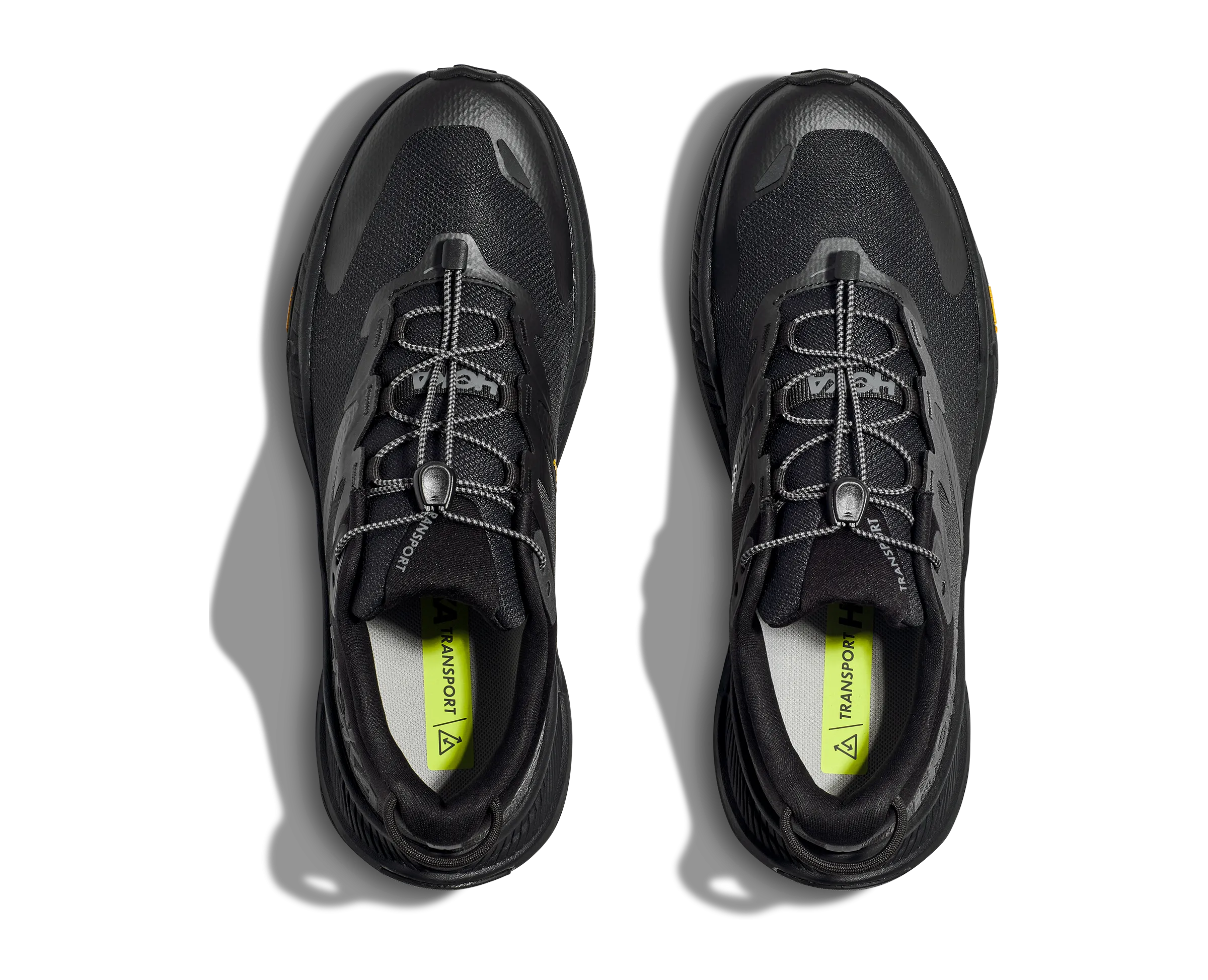 Quick Adaptation HOKA TRANSPORT BLACK MENS