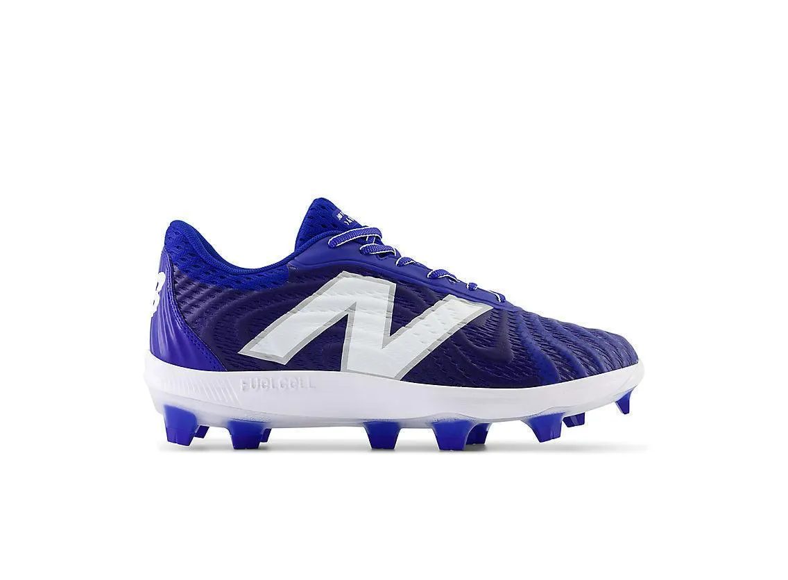 Classic Fit Mid Rise New Balance Men's FuelCell 4040 V7 Molded Baseball Cleats - Team Royal / White - PL4040B7
