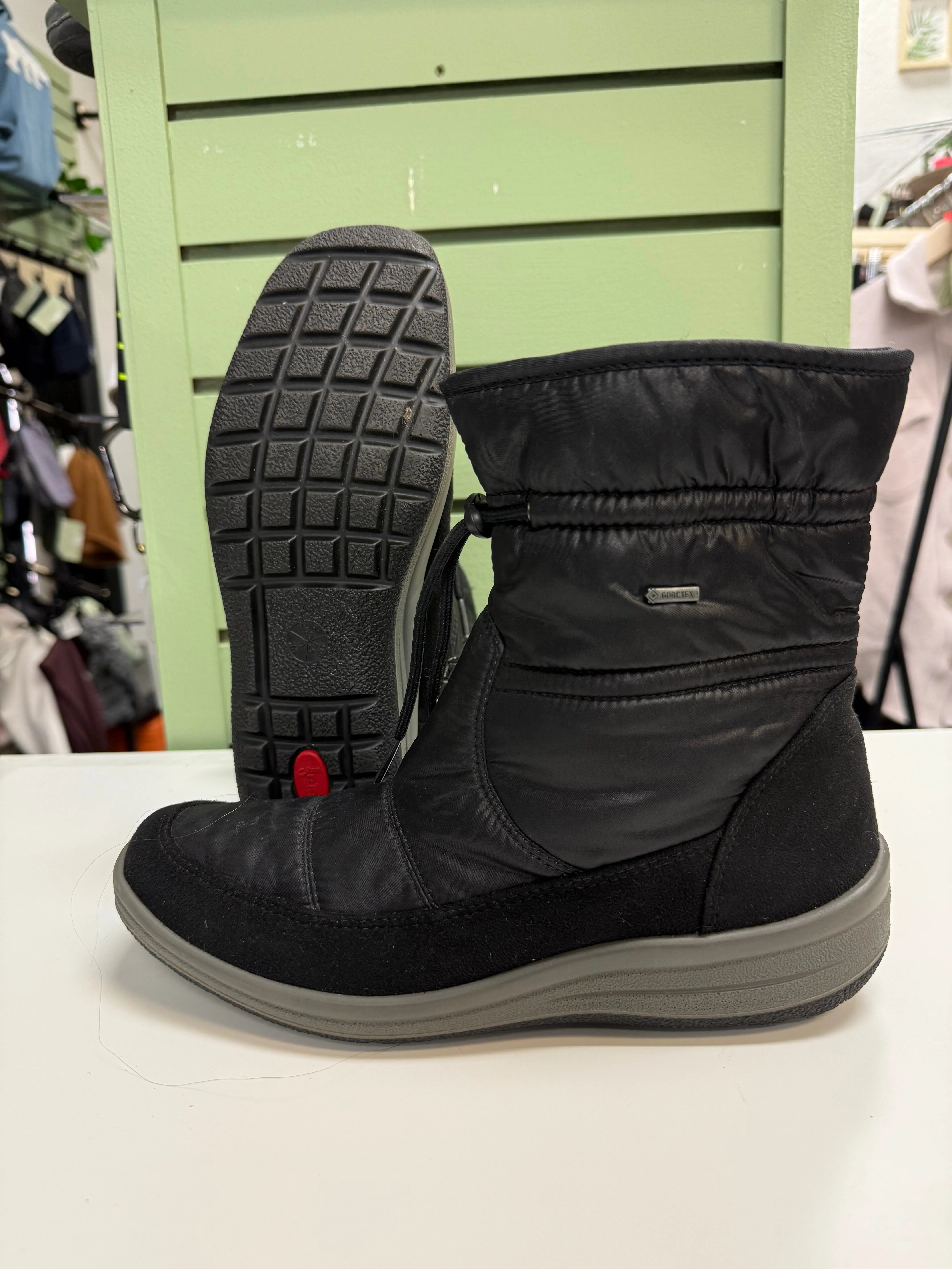 Office Worker Ara Lined Boots (Womens 8.5)