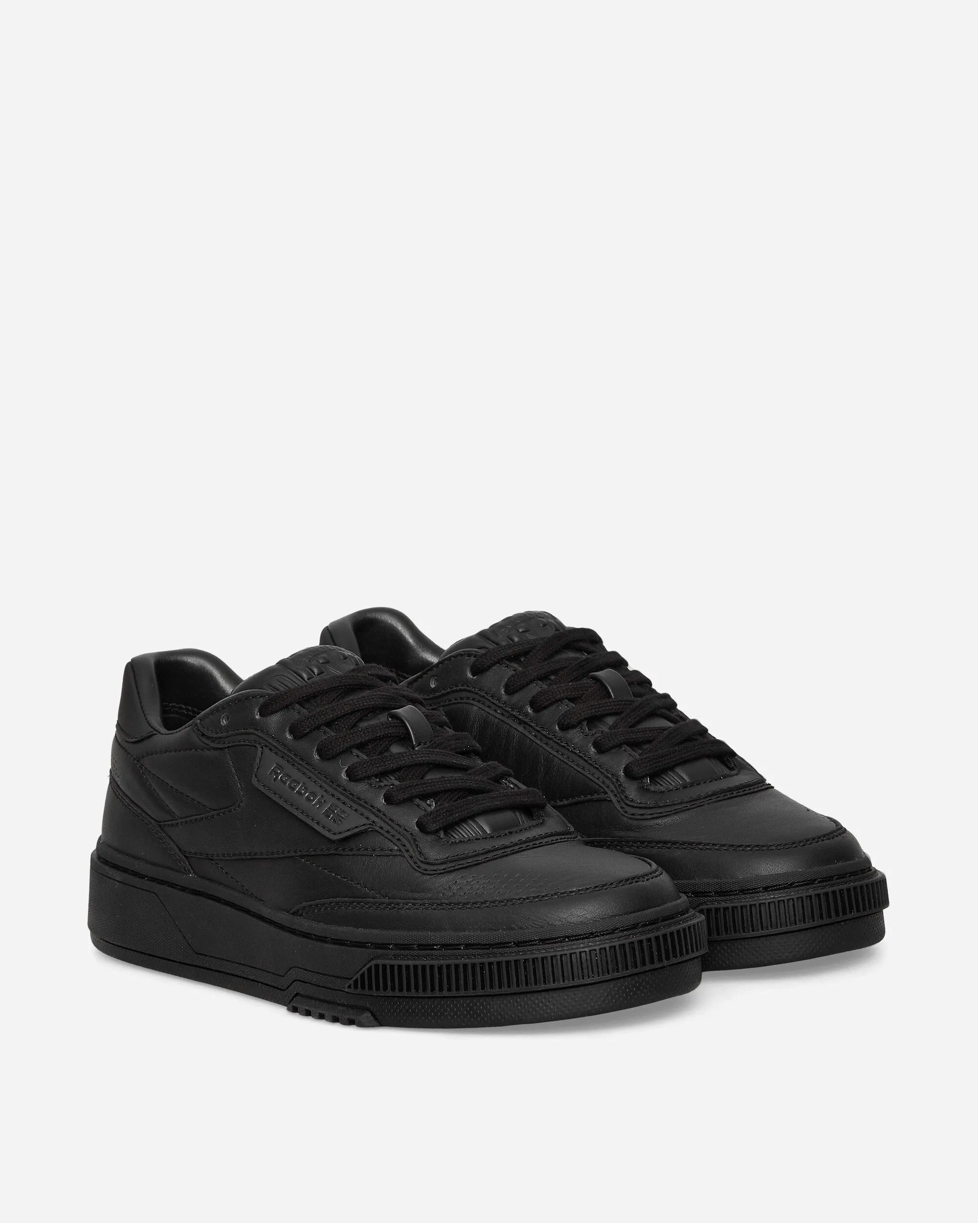 Cushion Grip Club C Leather Sneakers Black