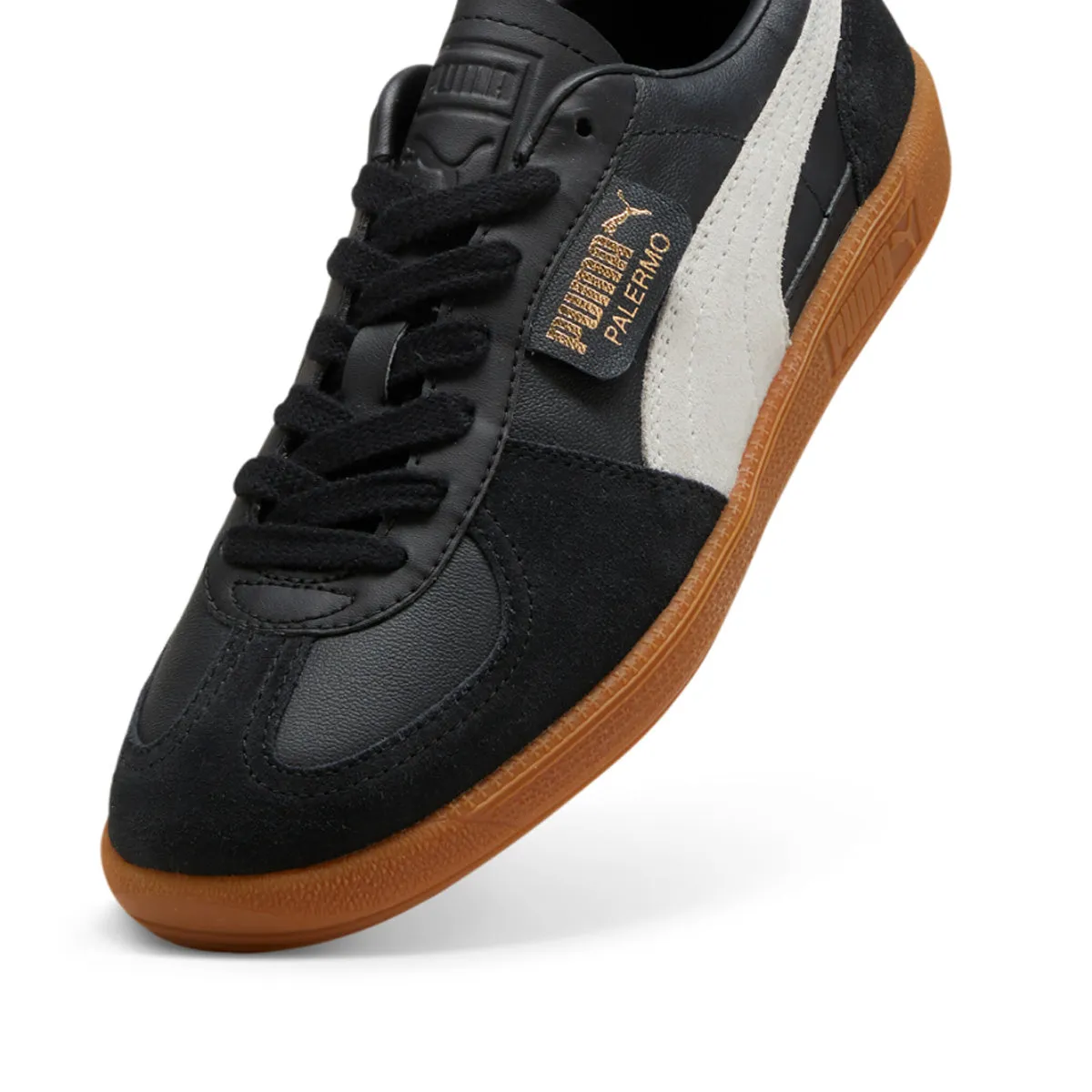Palermo Leather 'Black Feather Gray Gum' Sturdy breathability