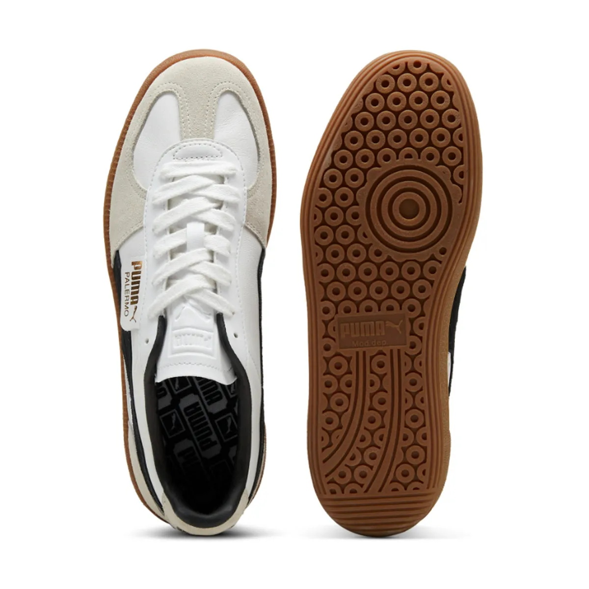 Palermo Leather 'White Vapor Gray Gum' Balanced weight Outdoor Stroll