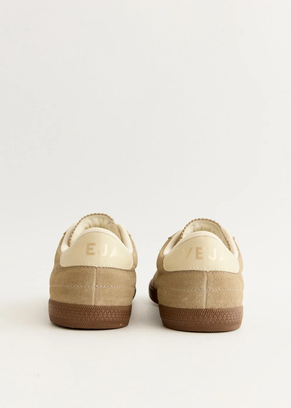 Flat Heel Panenka Suede 'Taupe Pierre Bark' Sneakers