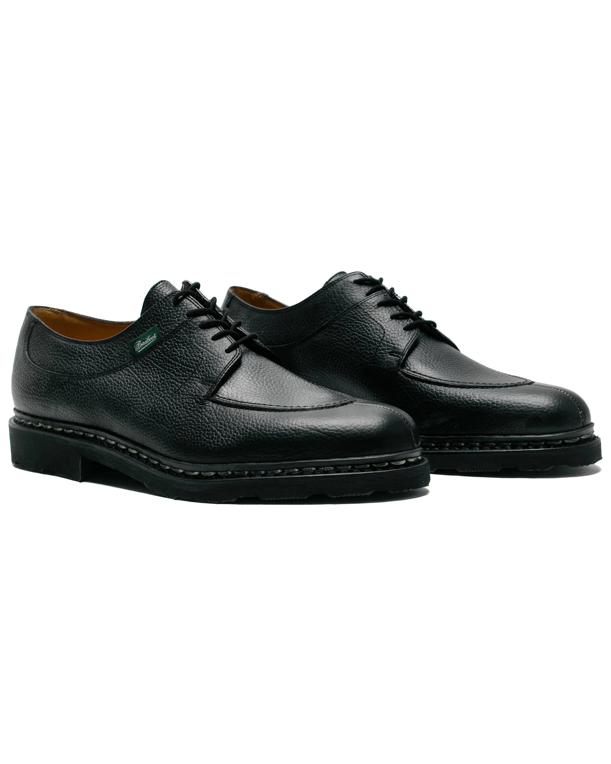 Paraboot Avignon Grain?? Noir Rain Step Block Jog