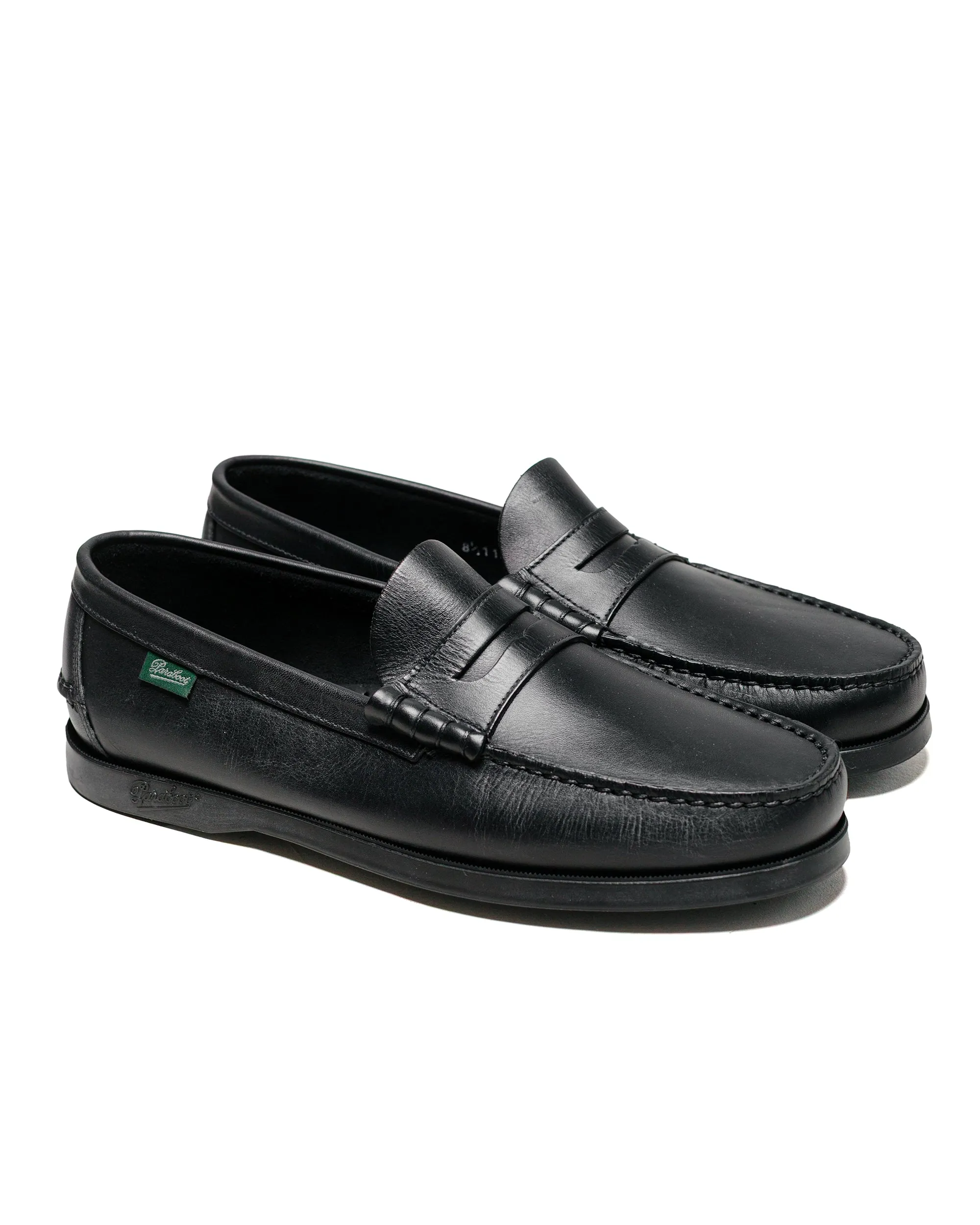 Paraboot Coraux Lisse Noir Slip Easy Trail Walk
