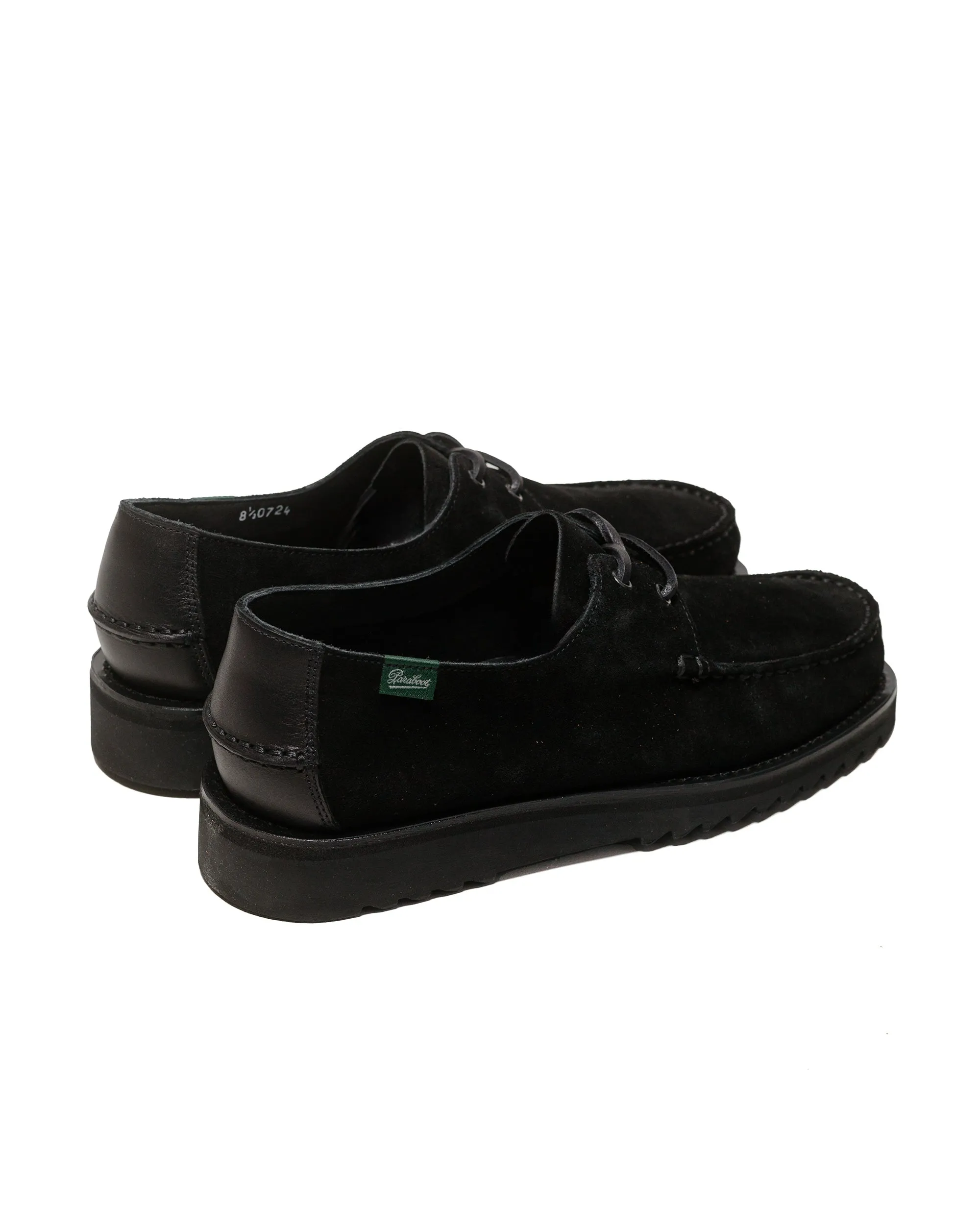 Paraboot KAPTAIN SUNSHINE Domingue Suede Black slim fit