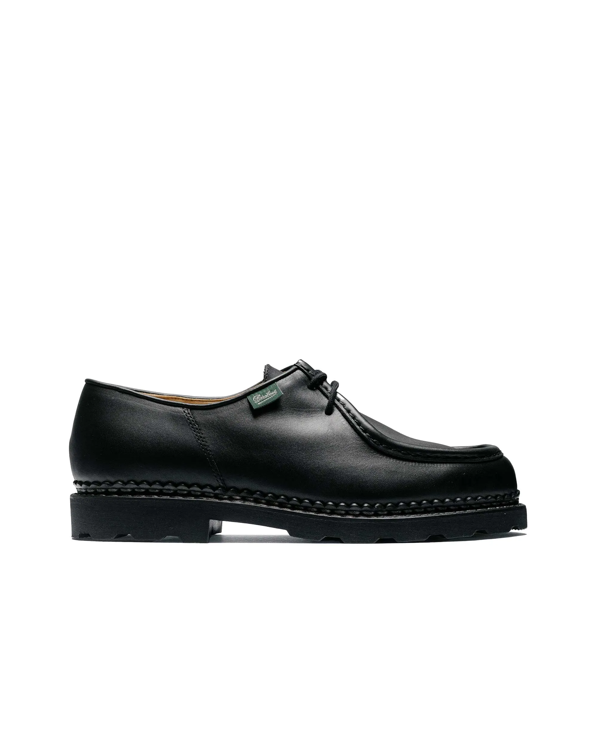 Paraboot Michael Lisse Noir Reinforced   toe