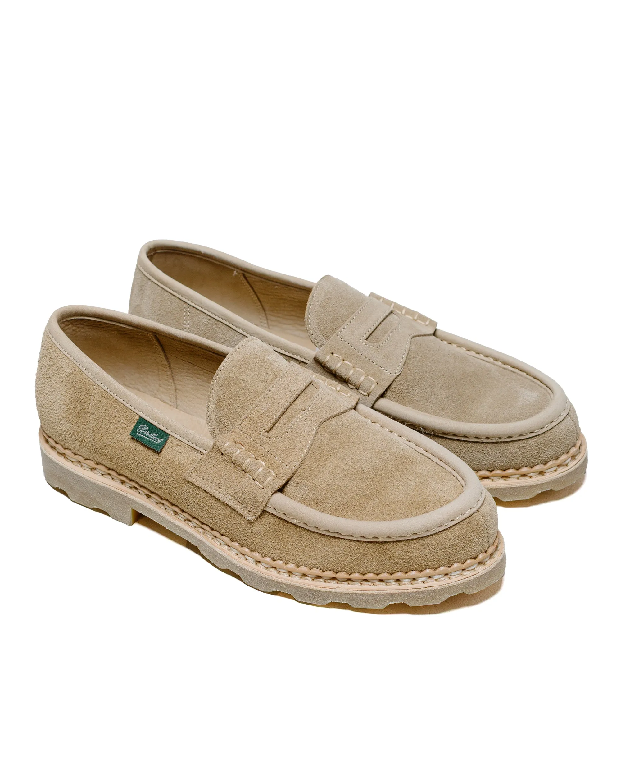 Paraboot Nantes Velours Sand Comfort Padding