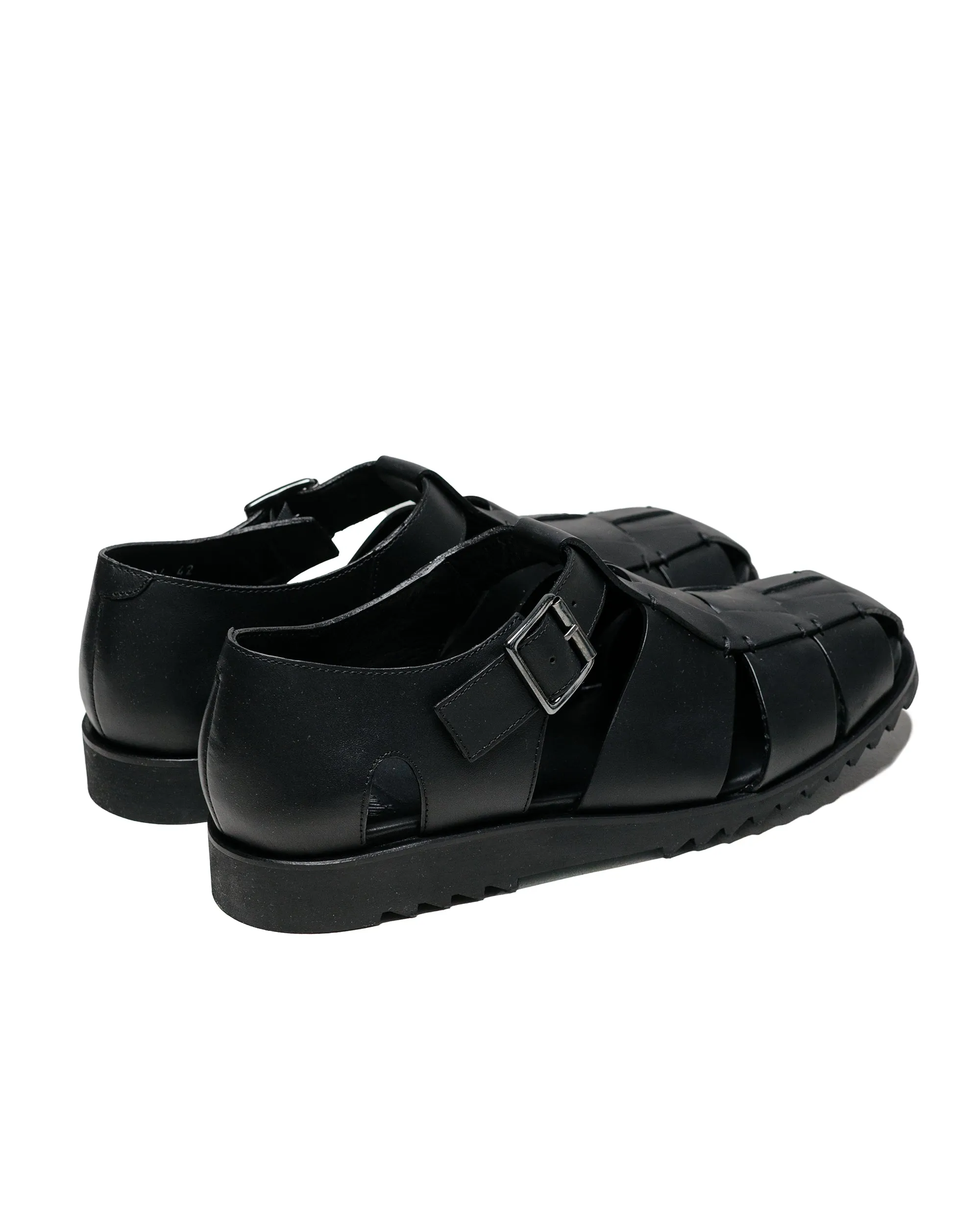 Paraboot Pacific Lisse Noir Leather Cool Cushioned heel