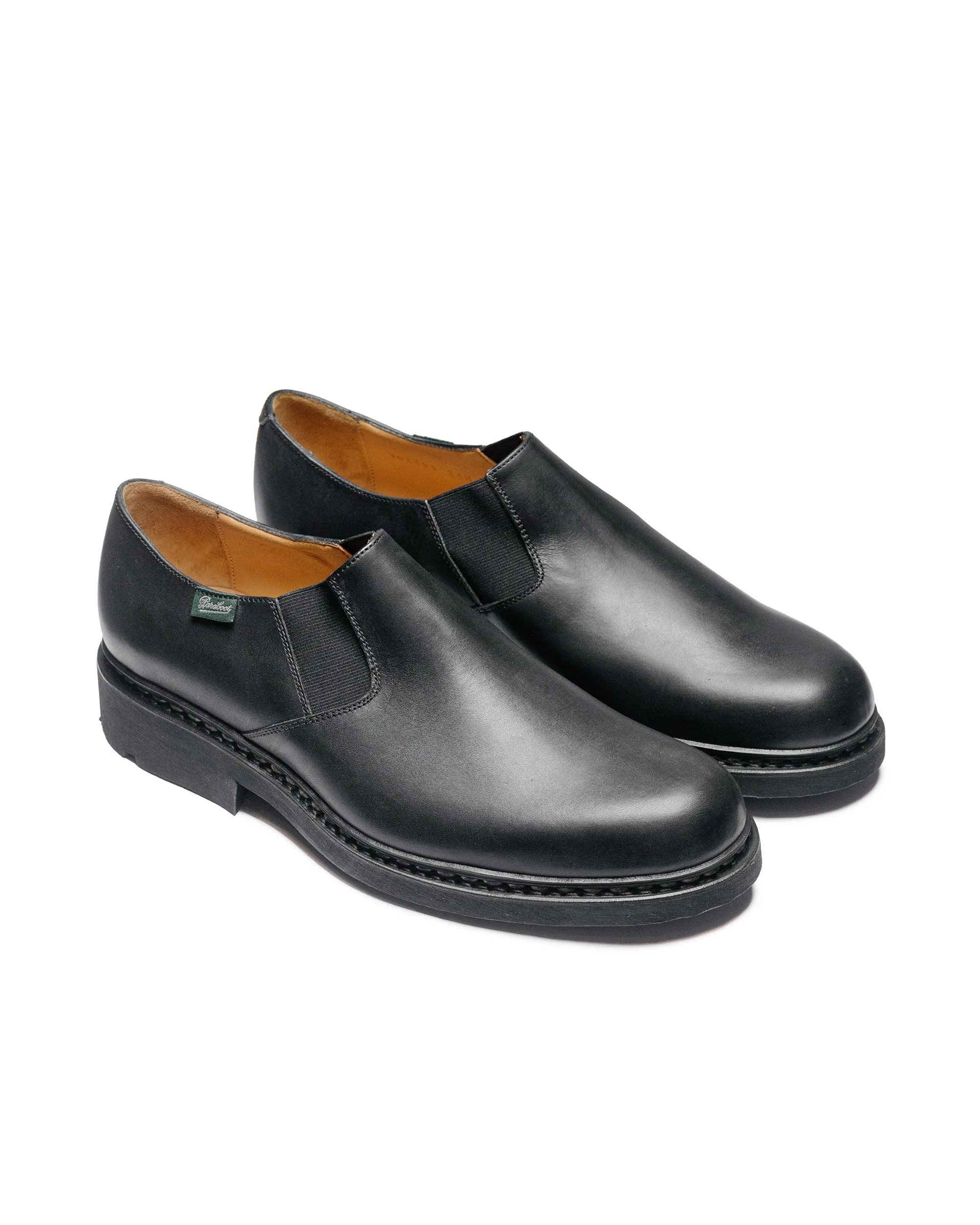 Paraboot Photon Lisse Noir Relaxed Style Cushioned Sole