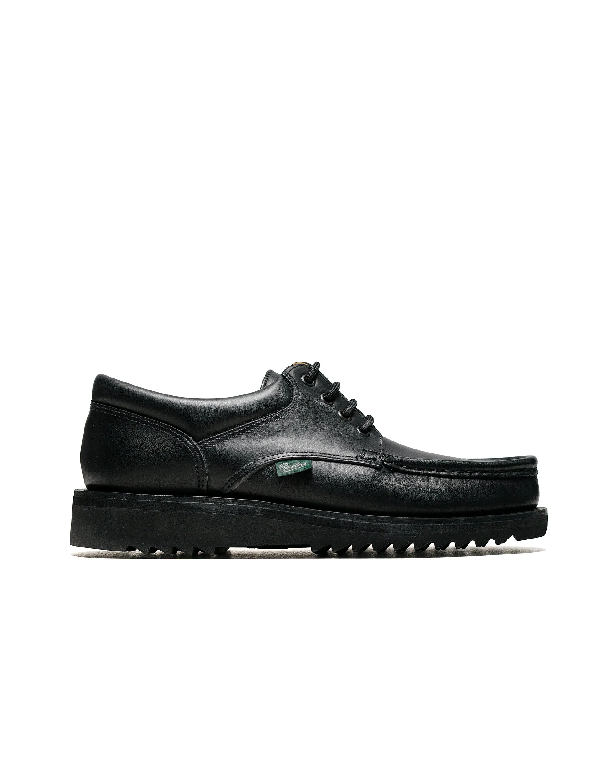 Relaxed Vibe Tide Path Paraboot Thiers Lisse Noir