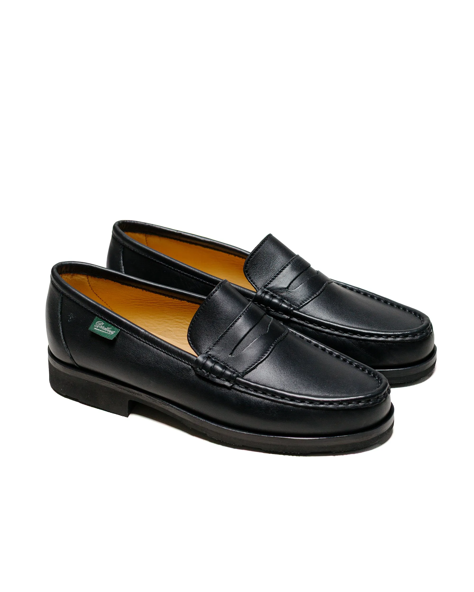 Paraboot Vignony Lisse Noir Wardrobe Staple Water   Resistant