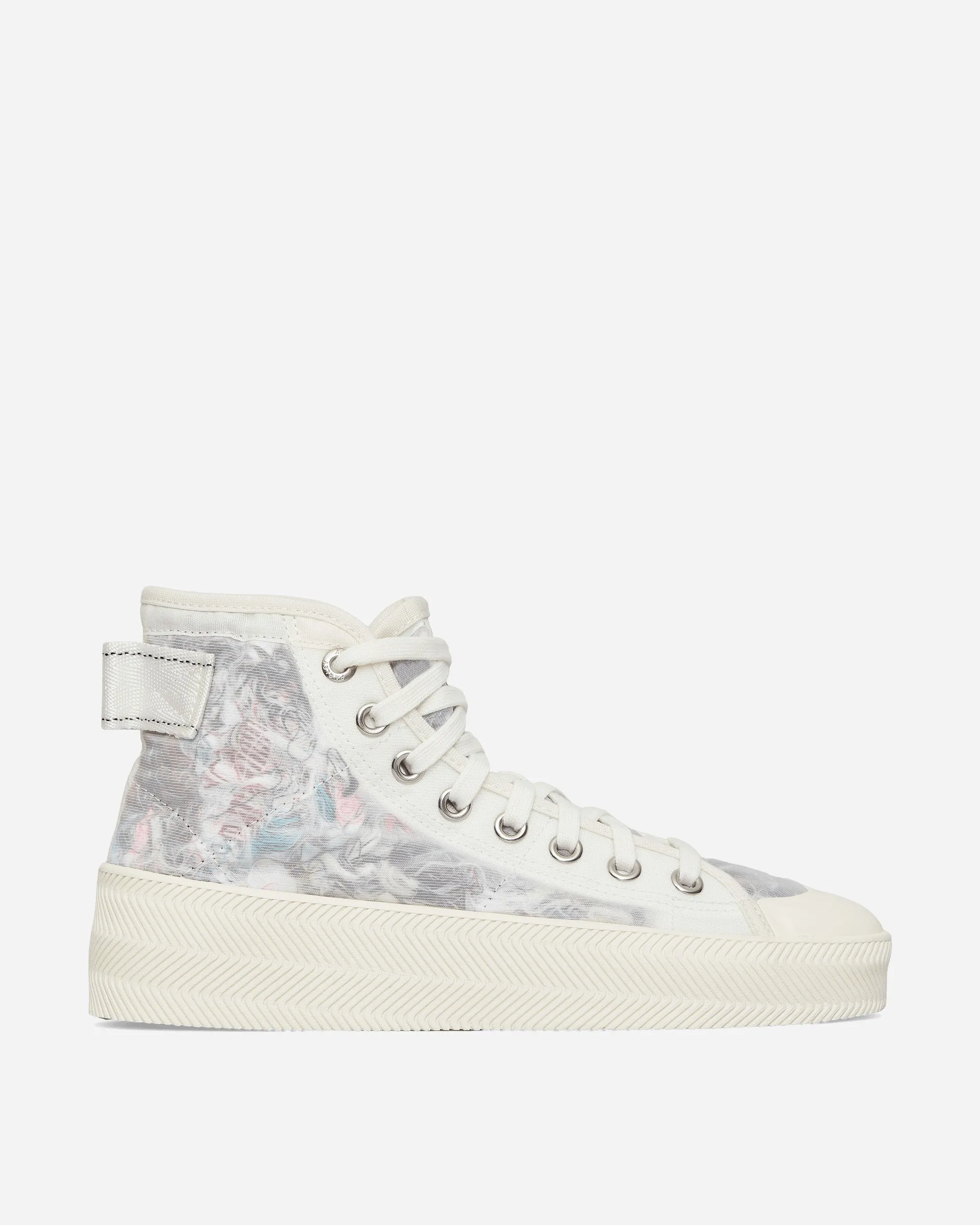 Parley Nizza Hi Sneakers White Stretchable Material Quick Comfort