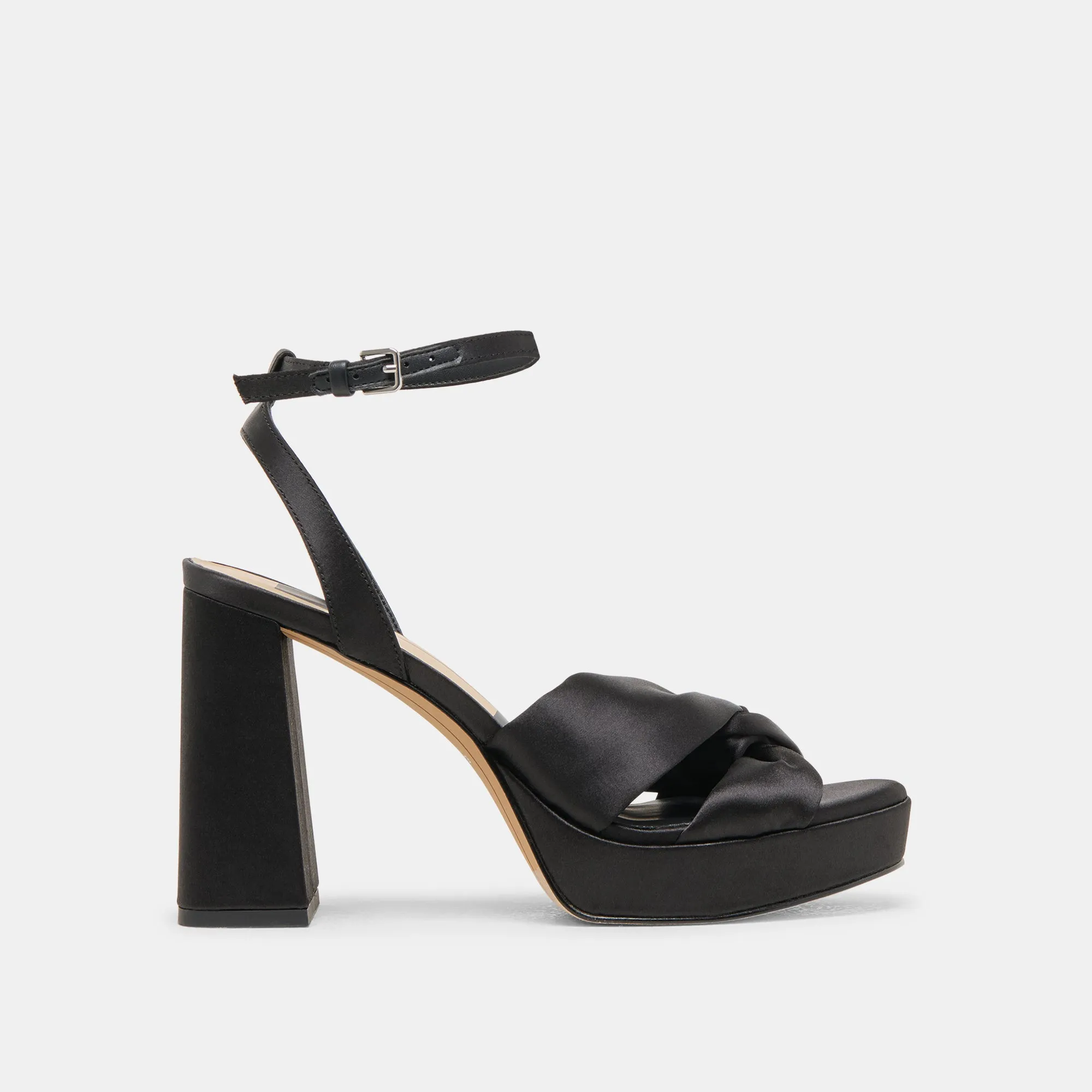 Comfy Pumps PARLO HEELS ONYX SATIN