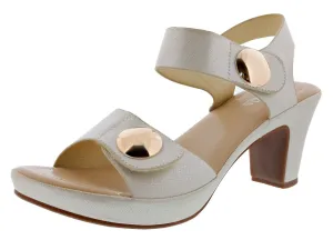 Paris Chic Patrizia Women's Dade Ankle Strap Sandals