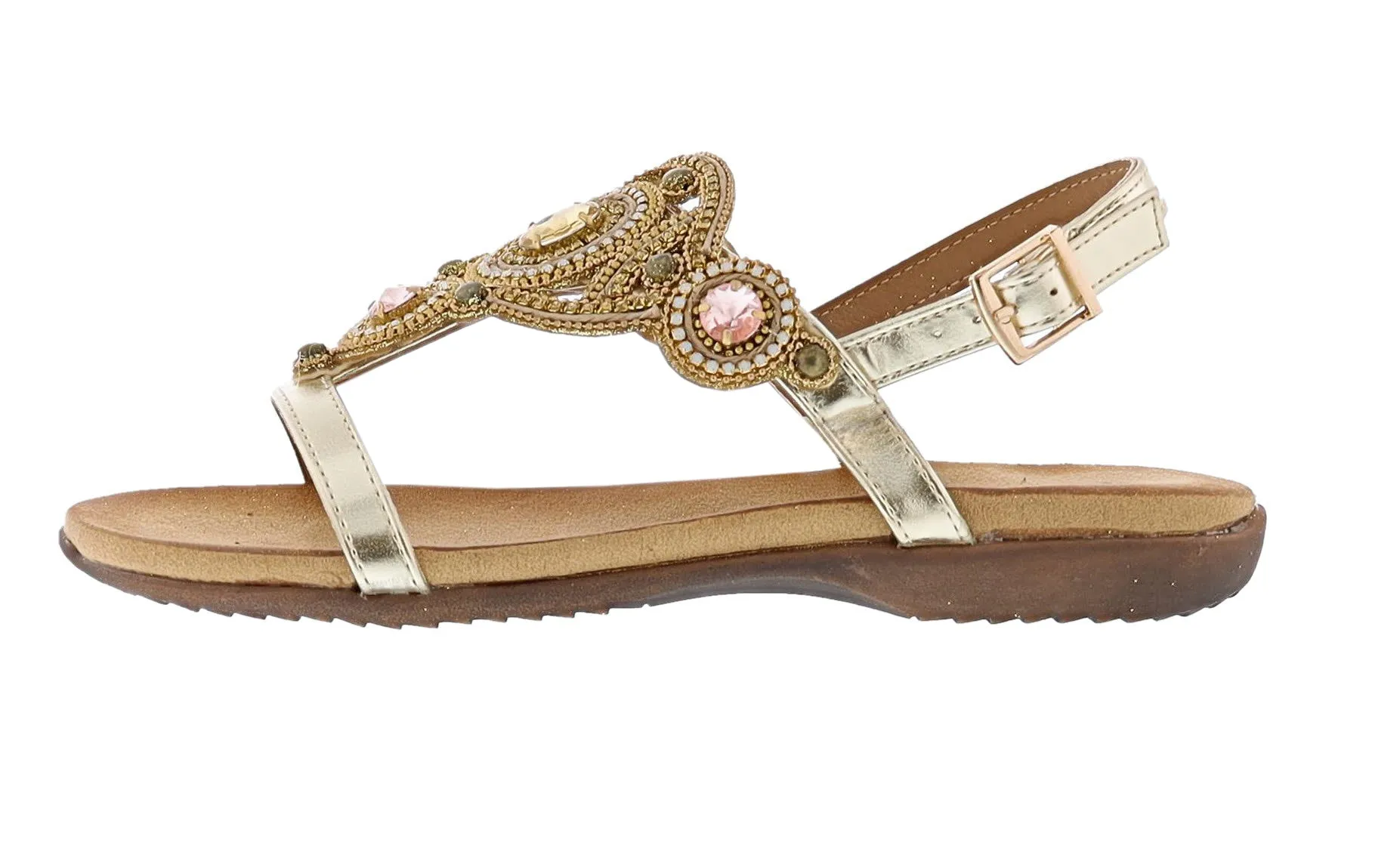 Shock Support Easy   wear Patrizia Women's Salerno Slingback Sandals