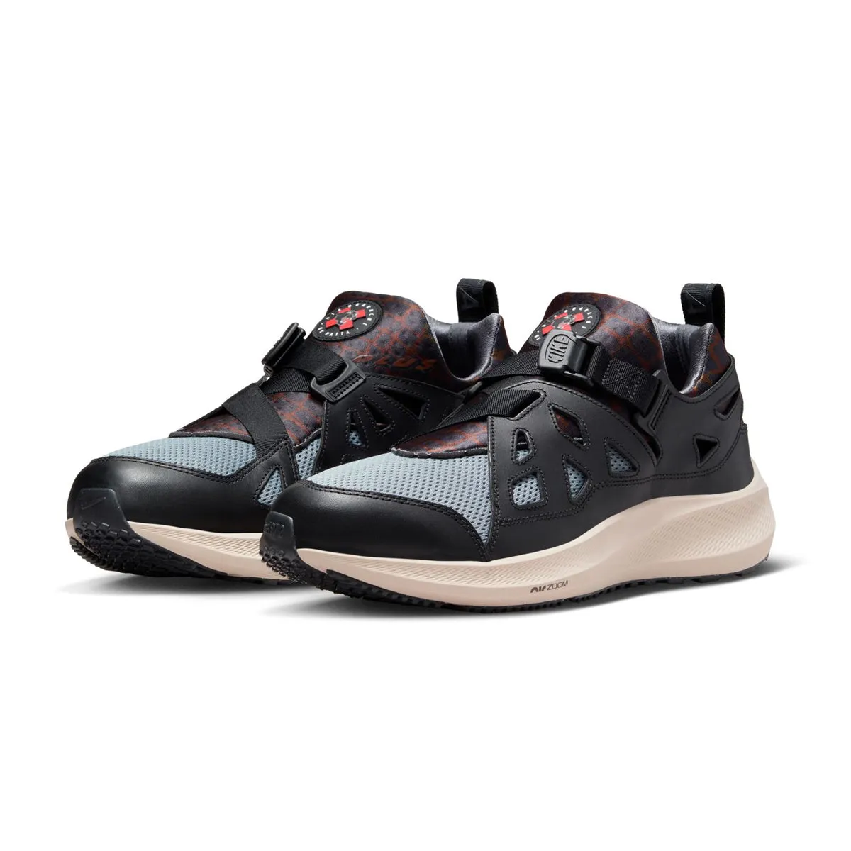   Patta Air Huarache 'Black Cool Grey' Foam Support