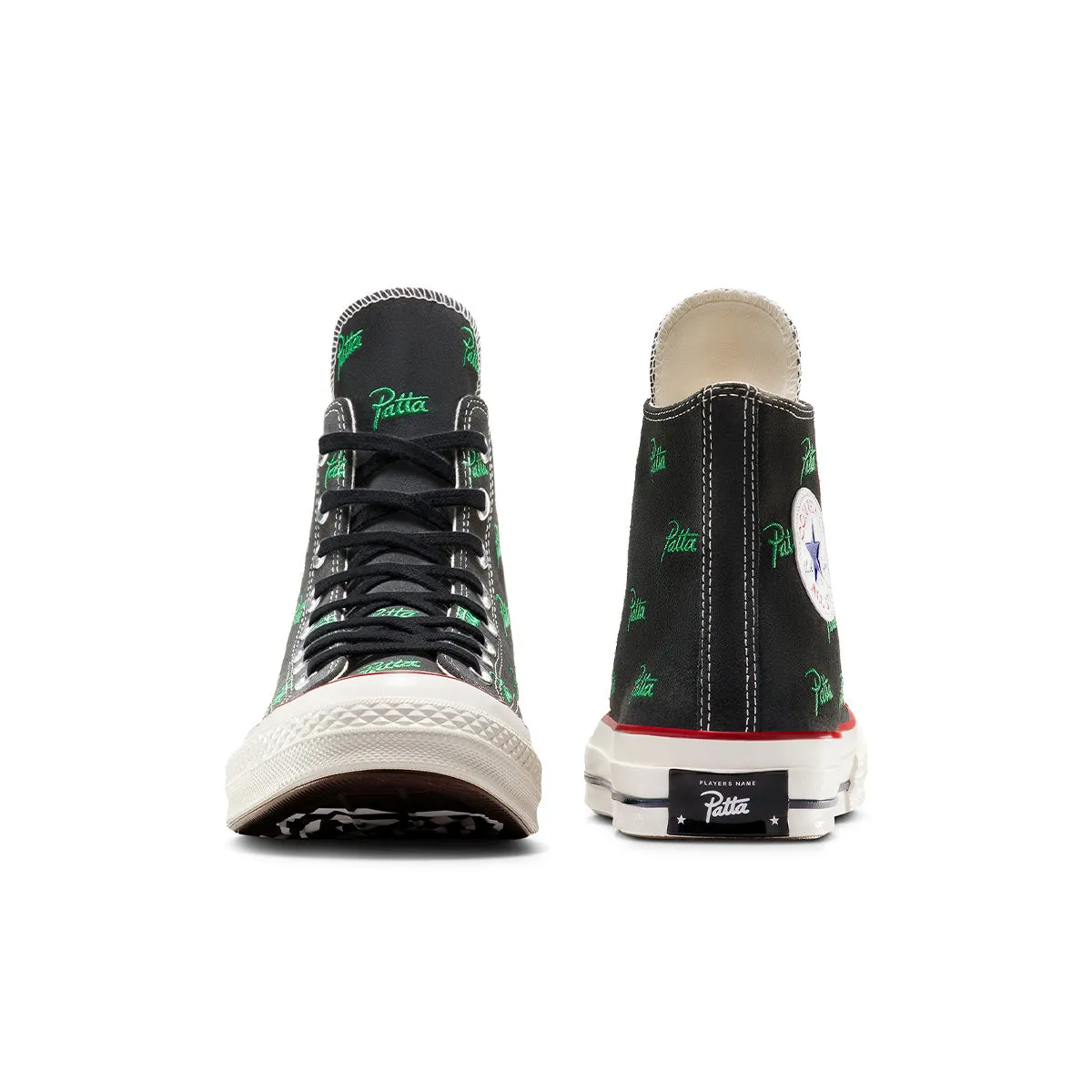 Stacked Heel Urban Outfit   Patta Chuck 70 '20th Anniversary Black'
