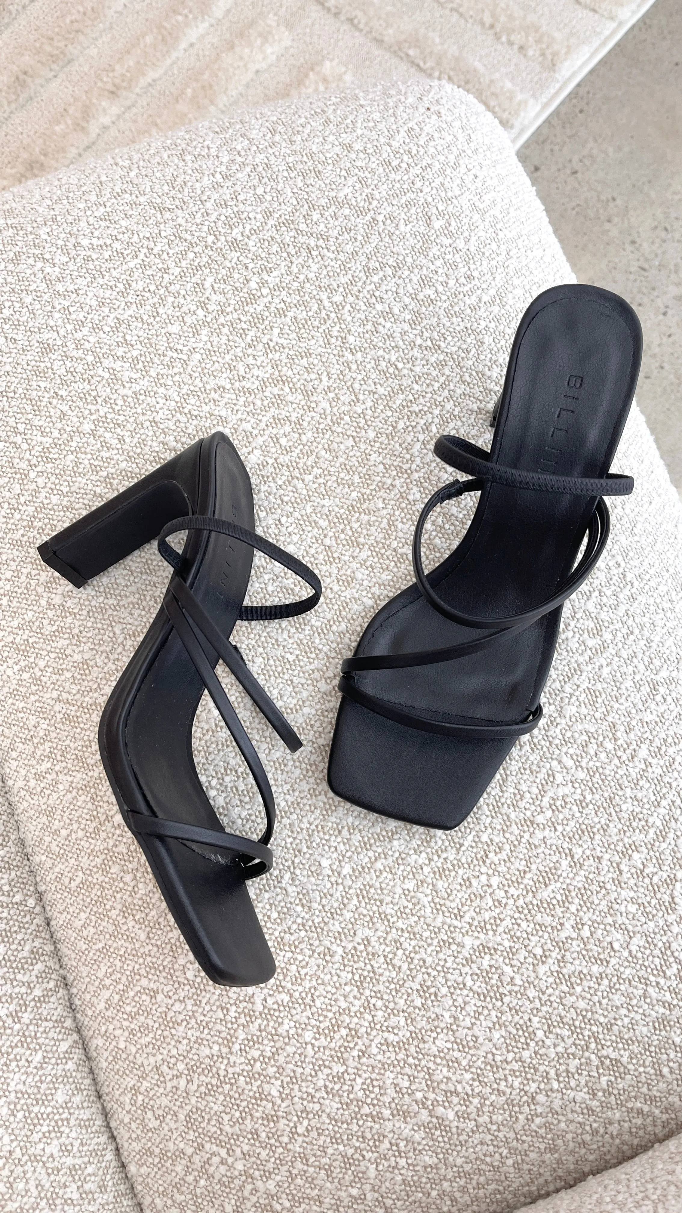 Comfortable Boots Ryleigh Heel - Black