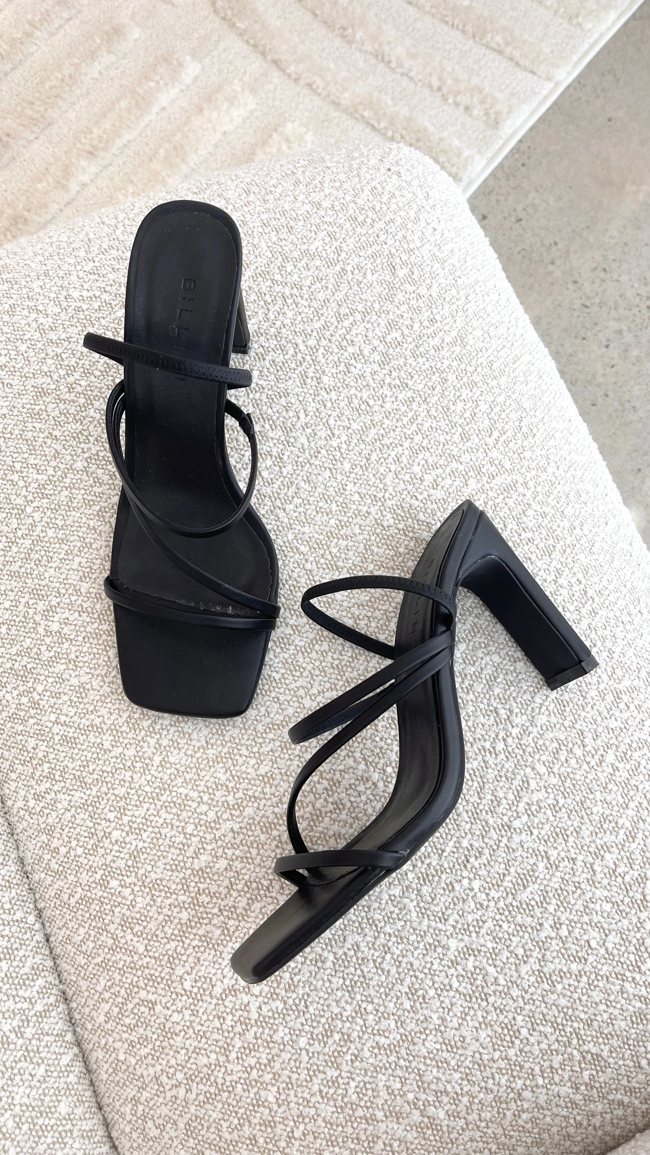 Ryleigh Heel - Black Fashion Icon Resort Glam
