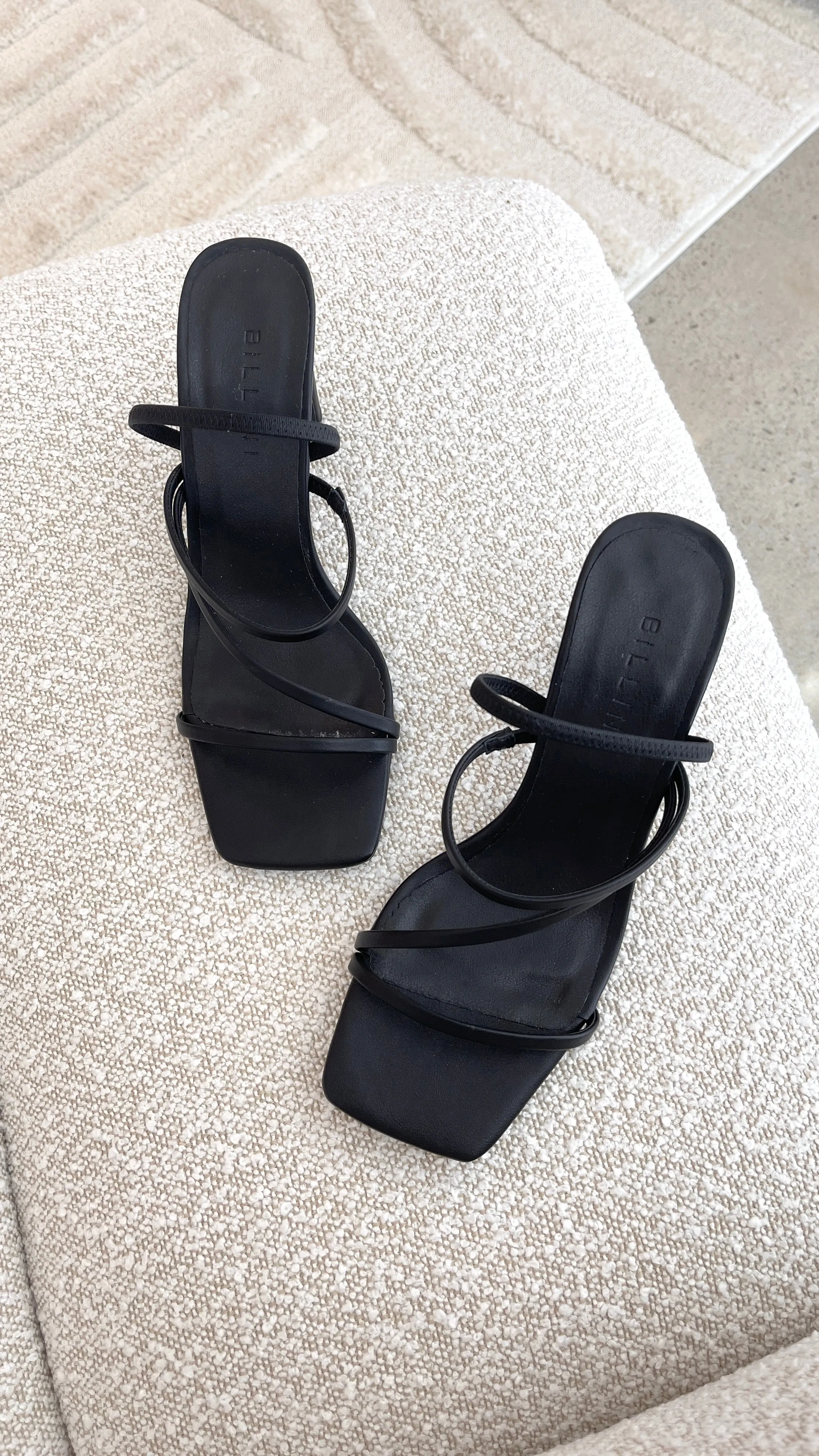 Ryleigh Heel - Black Feminine Touch