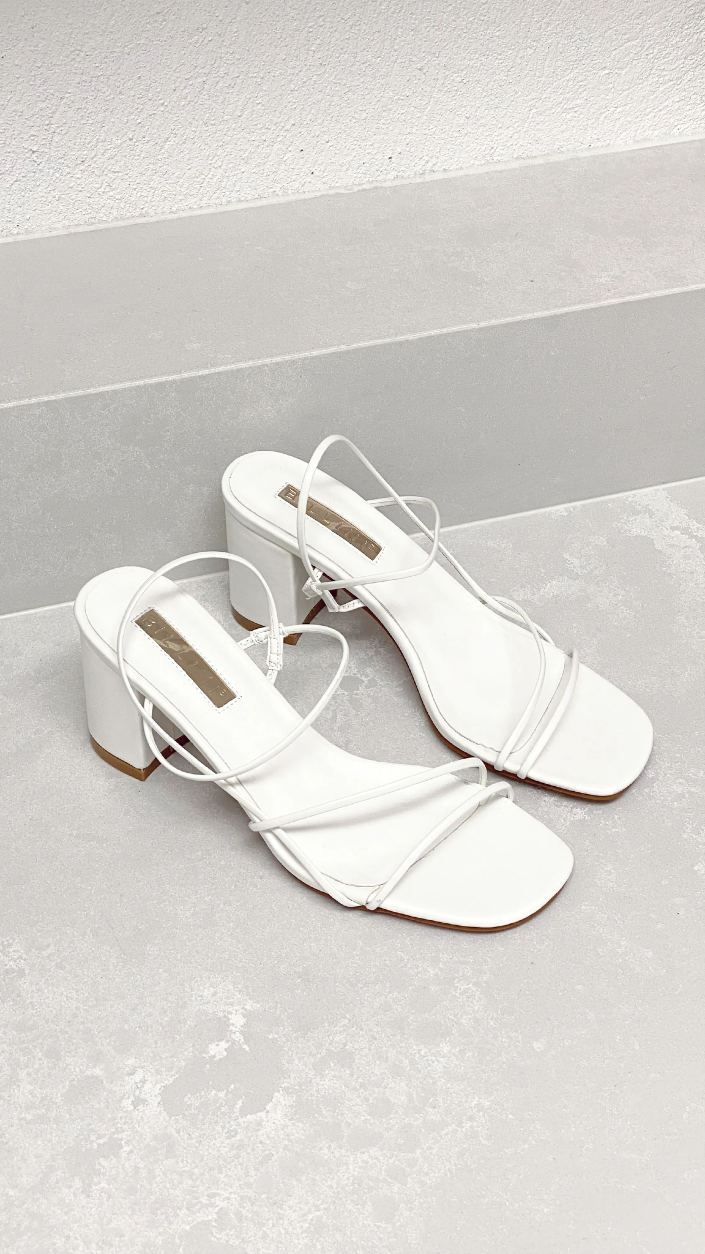 Evening Footwear Yachi Heels - White