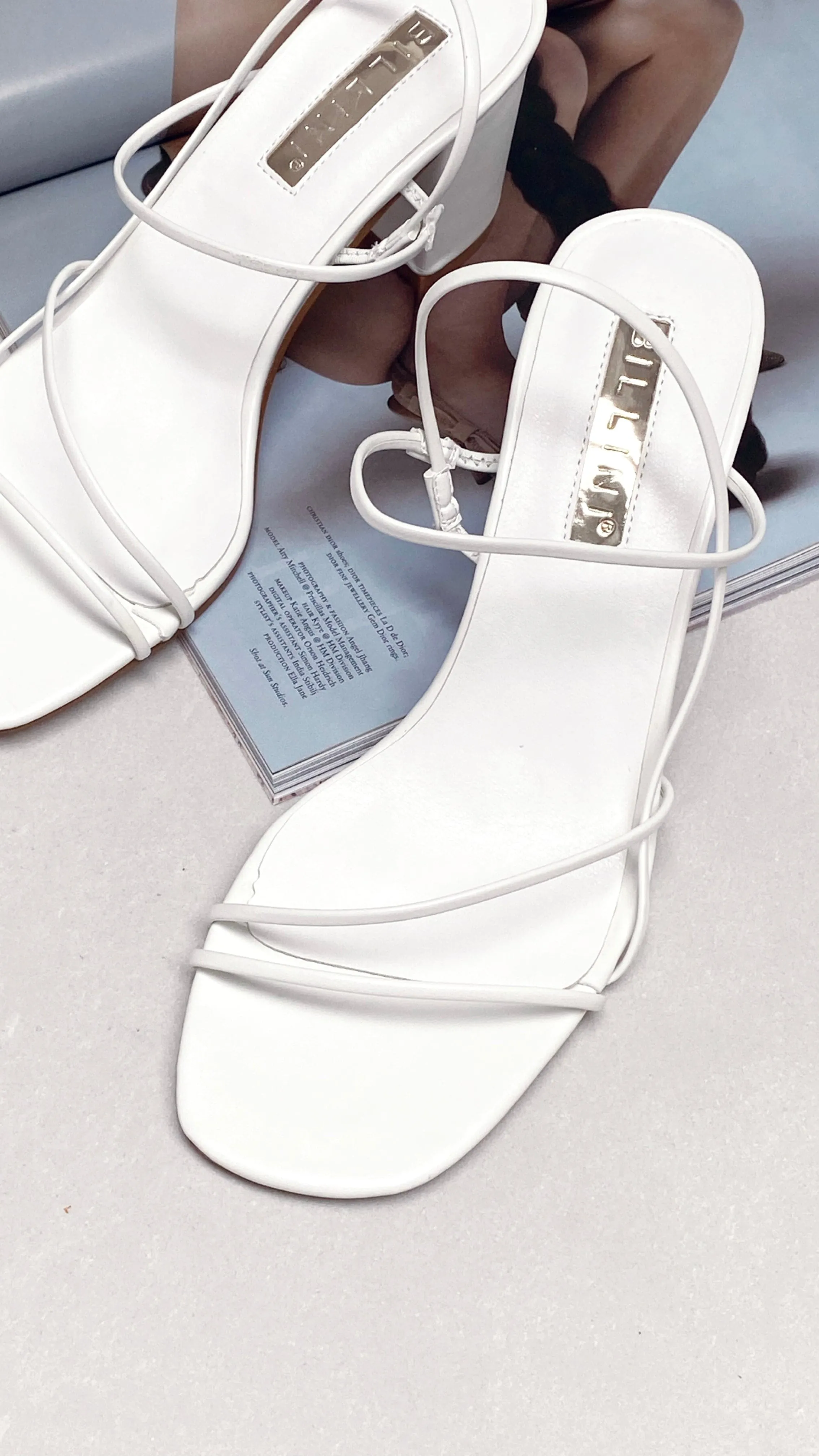 Yachi Heels - White City Spark