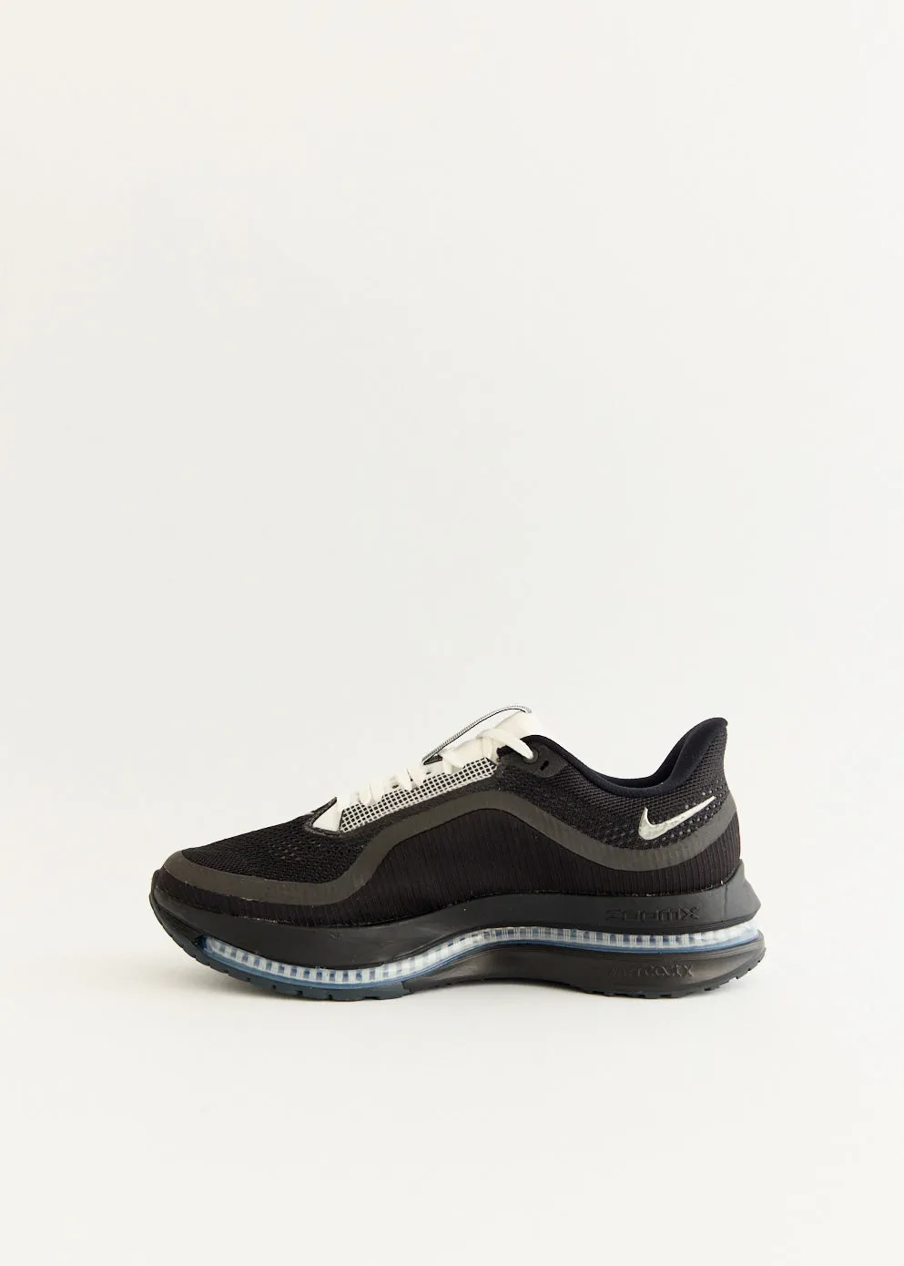 Pegasus Premium 'Black' Sneakers Clear Lines Molded Midsole Tech