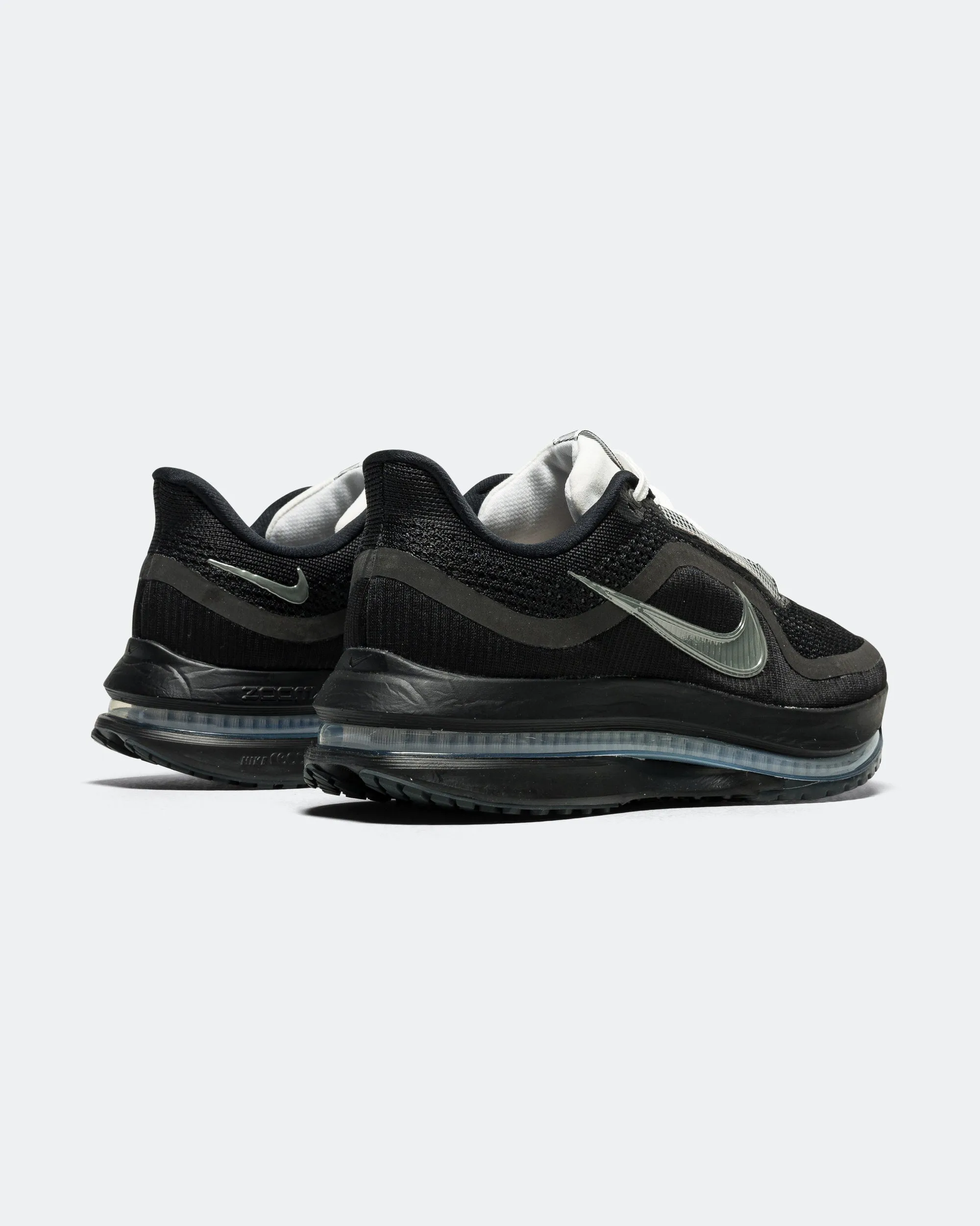 Pegasus Premium SP - Black/Metallic Silver-White Structured ease Comfort Cushioning