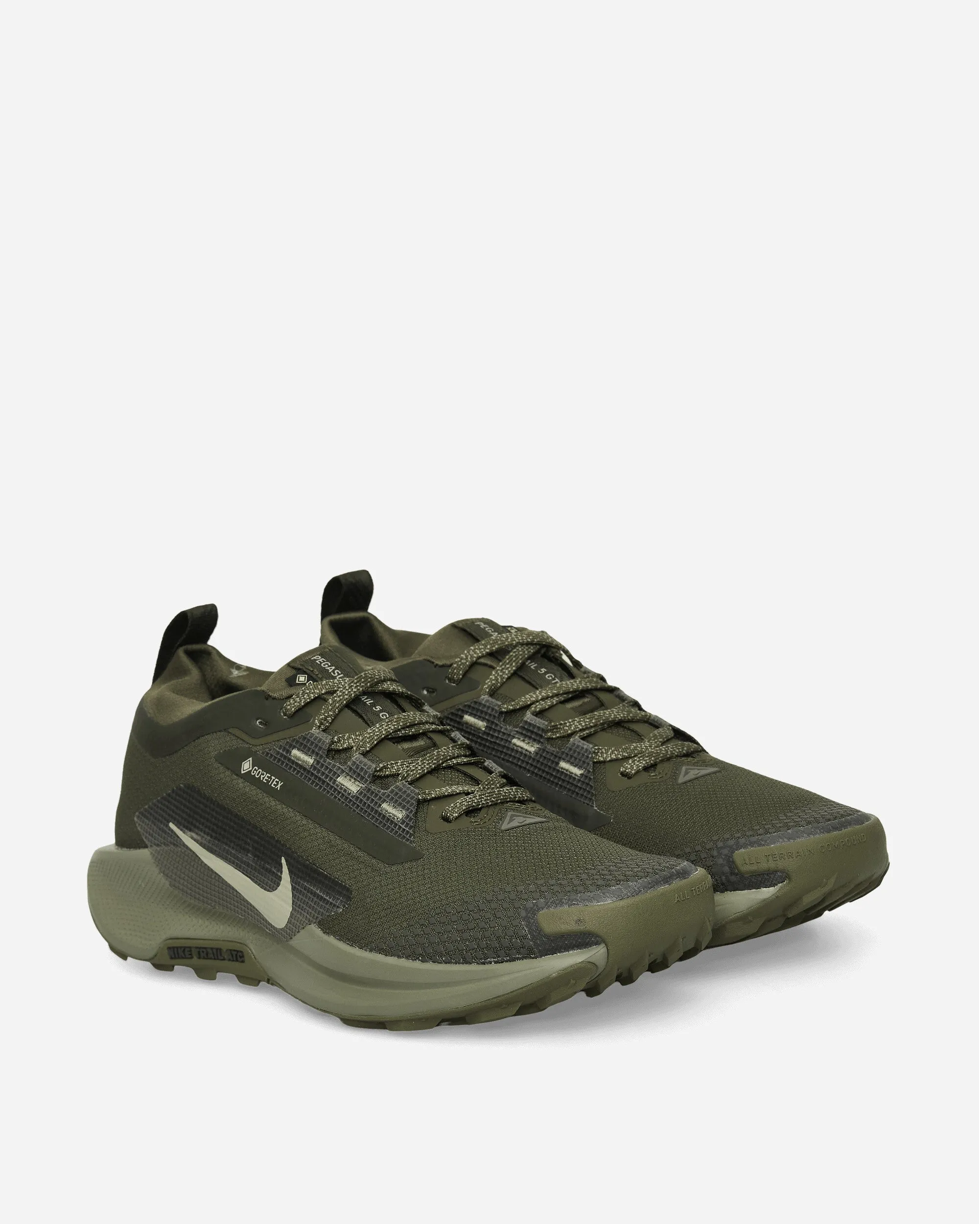Pegasus Trail 5 GORE-TEX Sneakers Sequoia / Cargo Khaki Durable   construction Waterproof Option