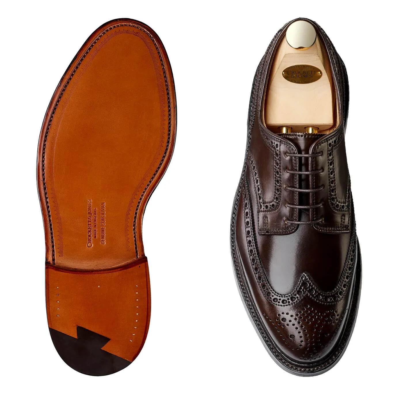 Seasonal Pick Rugged Look Pembroke Dark Brown Cordovan