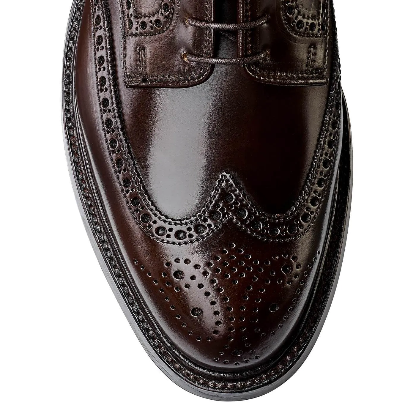 Daily Wear Dress Shoes Pembroke Dark Brown Cordovan