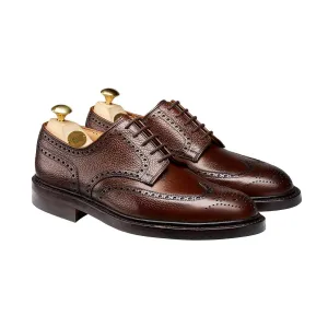 Step In Comfort Sleek Urban Edge Pembroke Dark Brown Scotch Grain