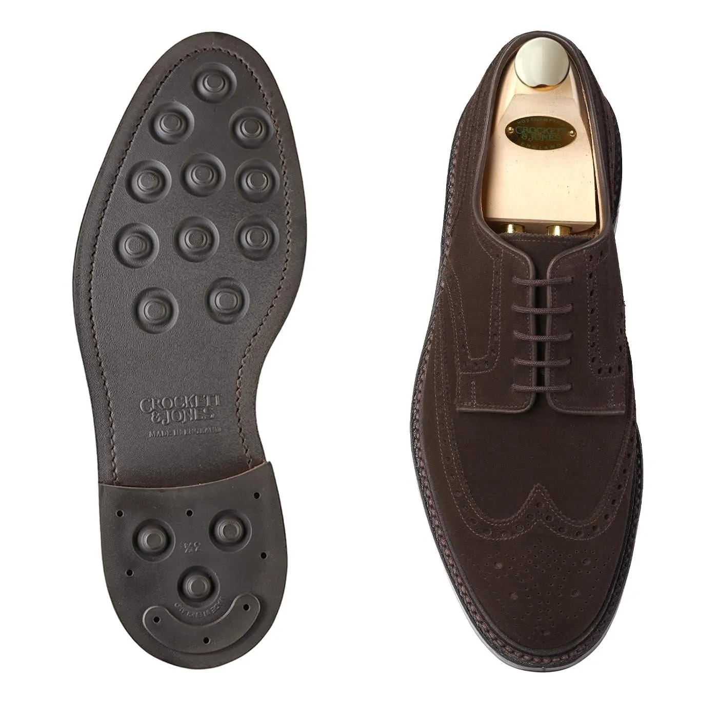 Pembroke Dark Brown Suede Cool Weather