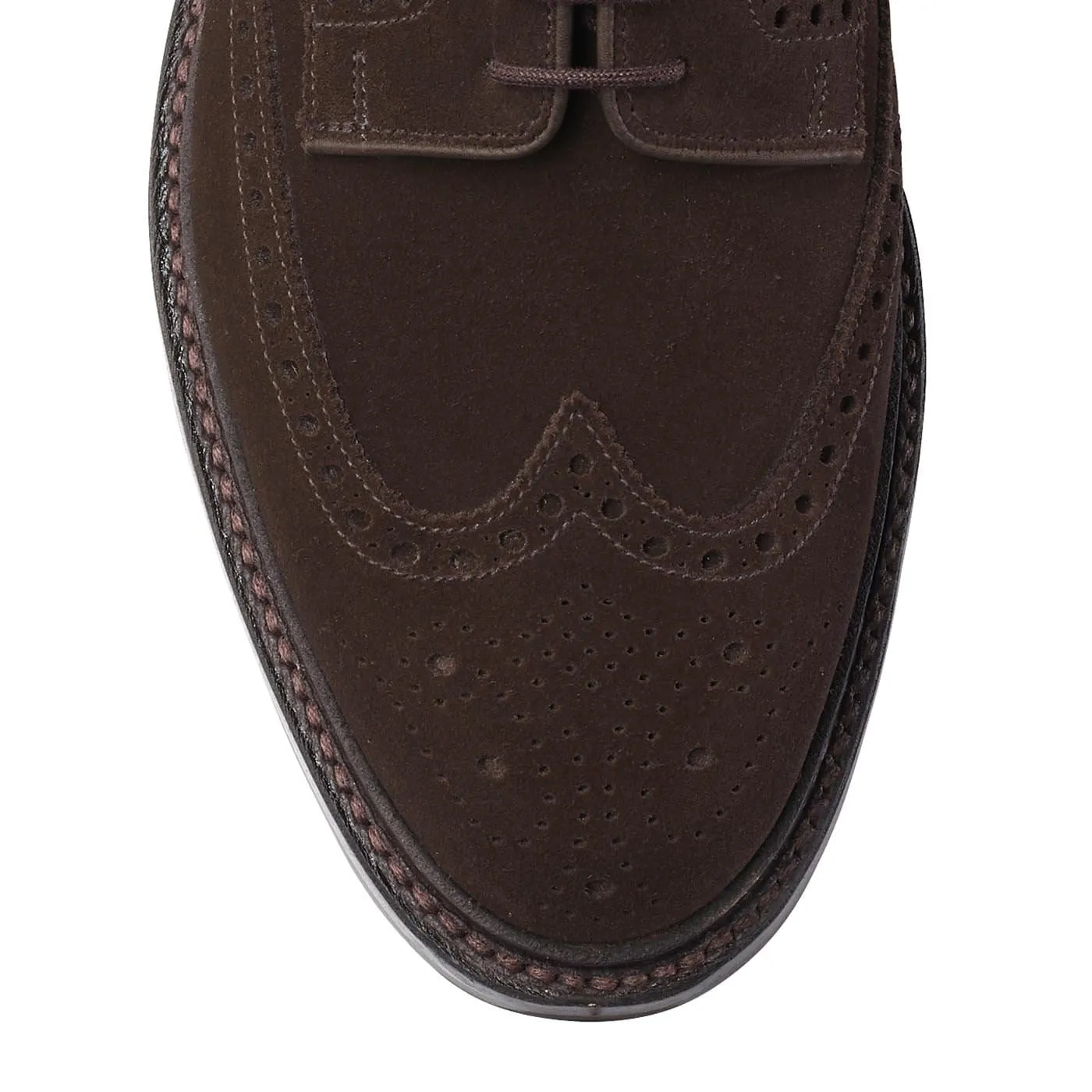 Premium Comfort Comfort Tread Pembroke Dark Brown Suede