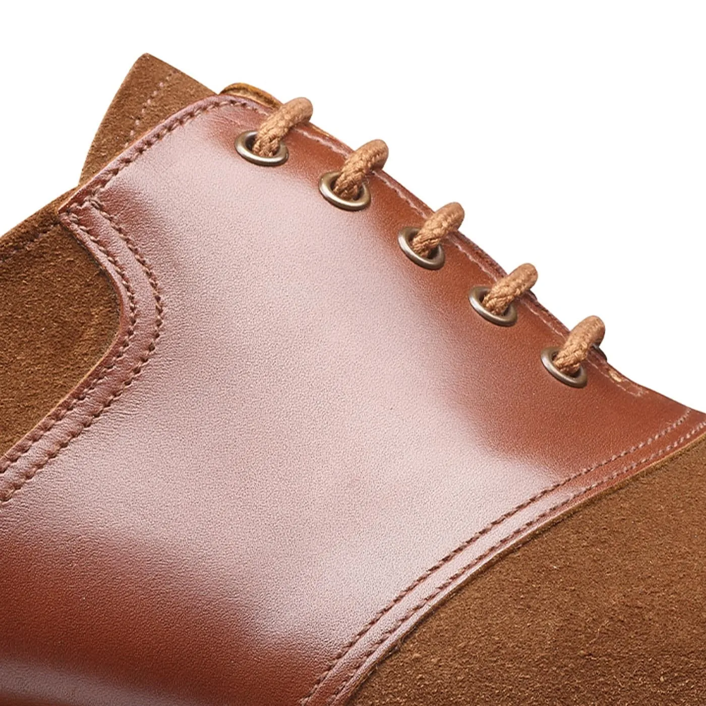 Quick Office Style Penn Snuff Suede & Bracken Calf