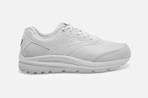 Brooks Women's Addiction Walker 2 (White & Black) All-Weather Wear long lasting durability