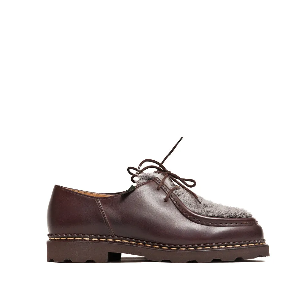 Minimal Design Paraboot Michael Lisse Caf??/Vison
