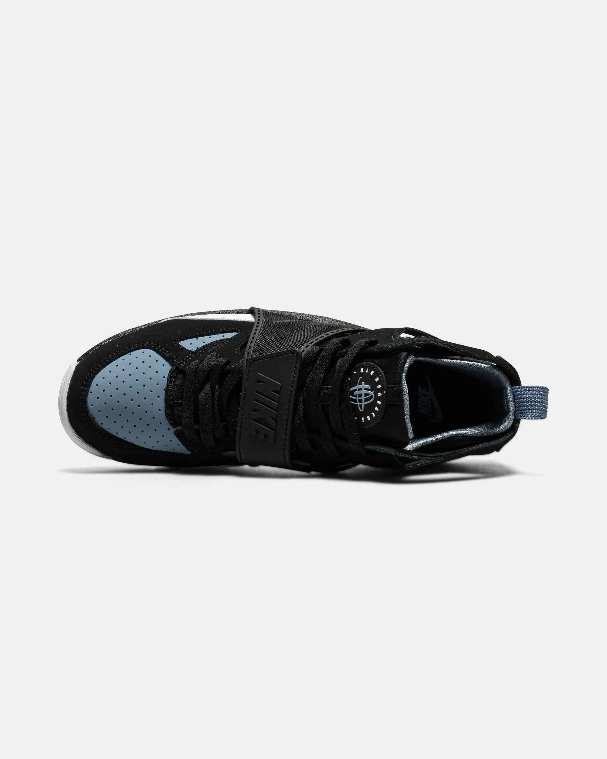 Air Trainer Huarache - Black/Cool Blue-White Soft Collar Padding