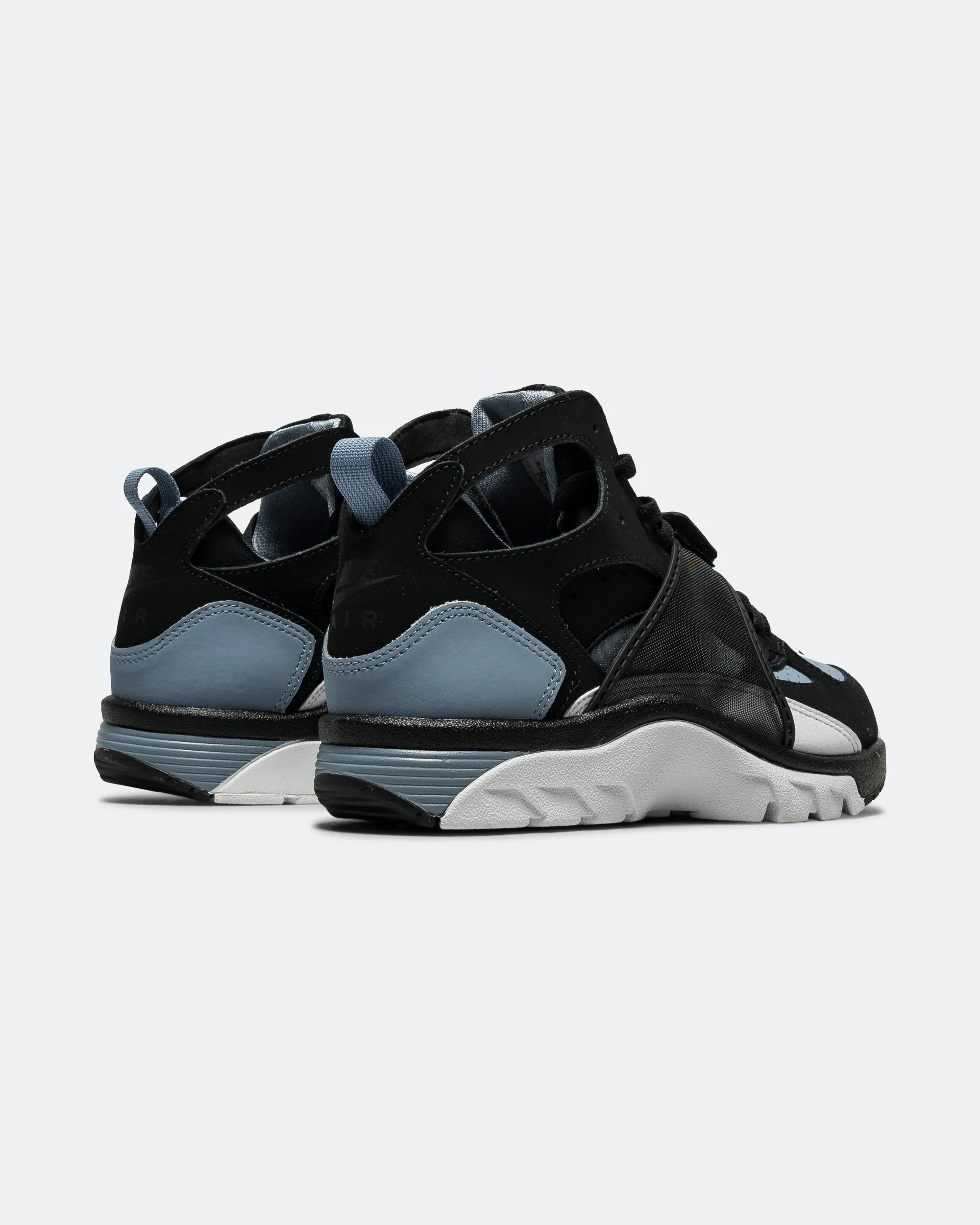 Air Trainer Huarache - Black/Cool Blue-White Elastic Sling