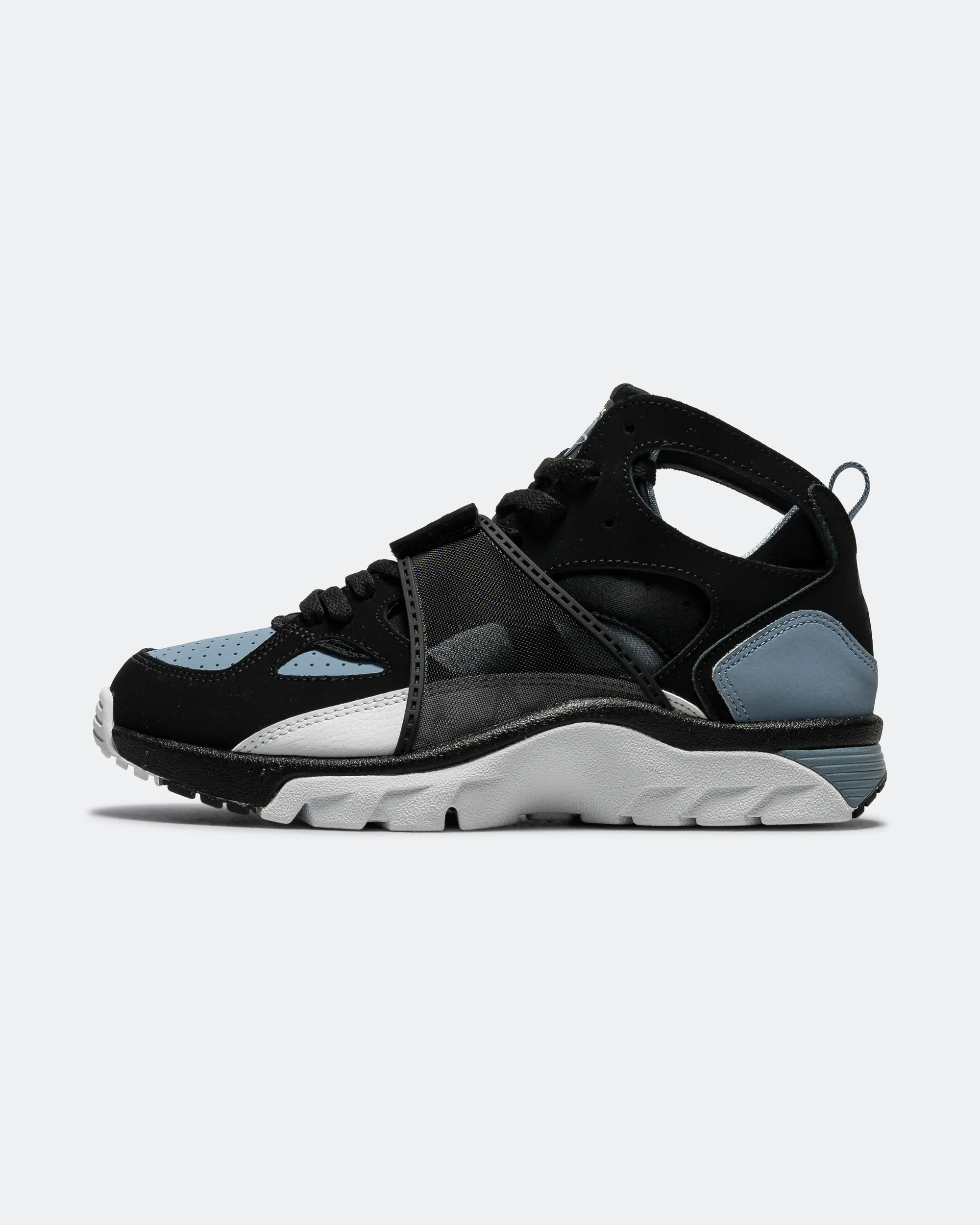 Compression Knit Air Trainer Huarache - Black/Cool Blue-White