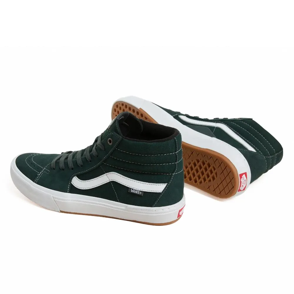 High Durability Free Action Ride Vans BMX Sk8-Hi - Dark Forest