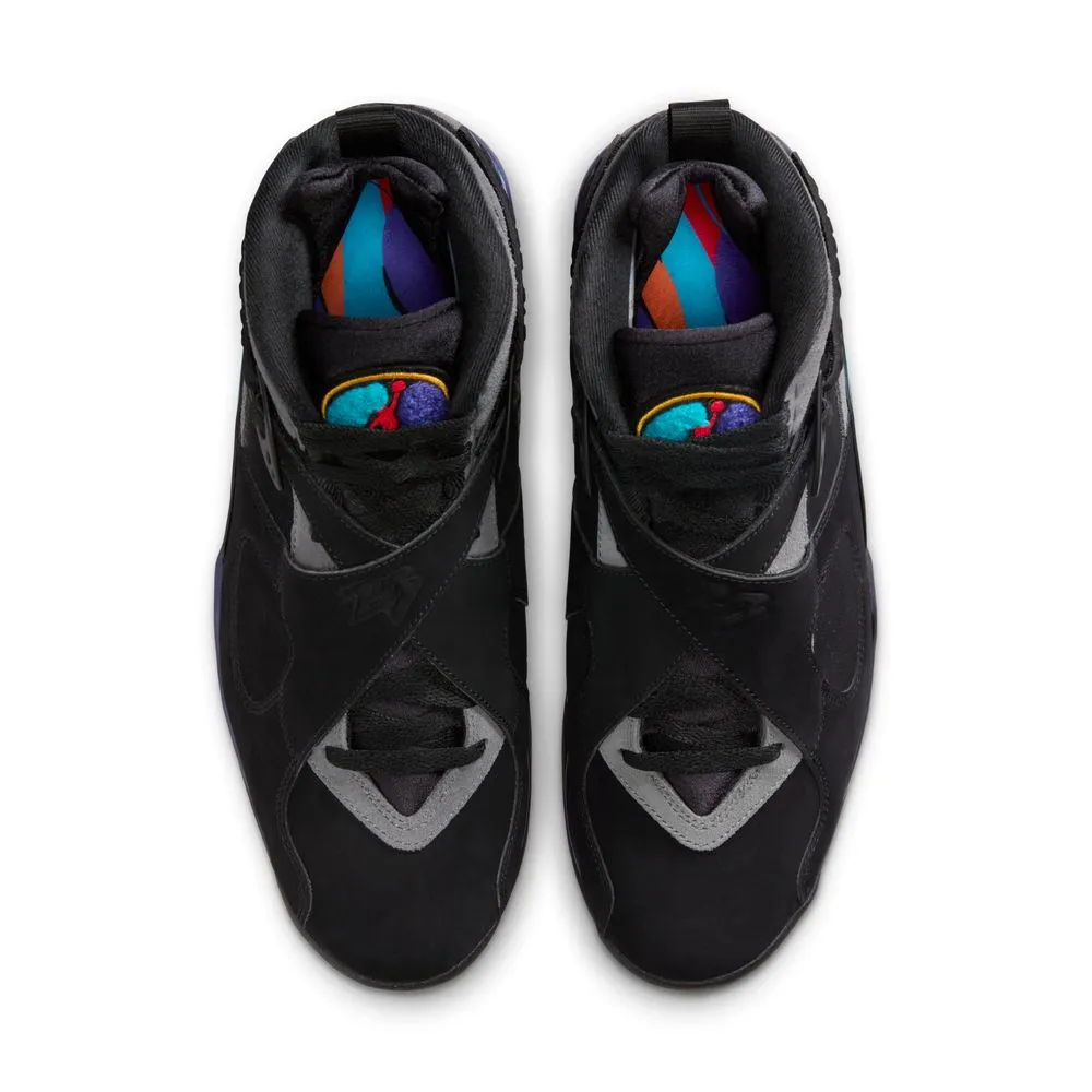 Abrasion Resistant Heel Stretchable Upper Air Jordan 8 Retro 'Aqua'