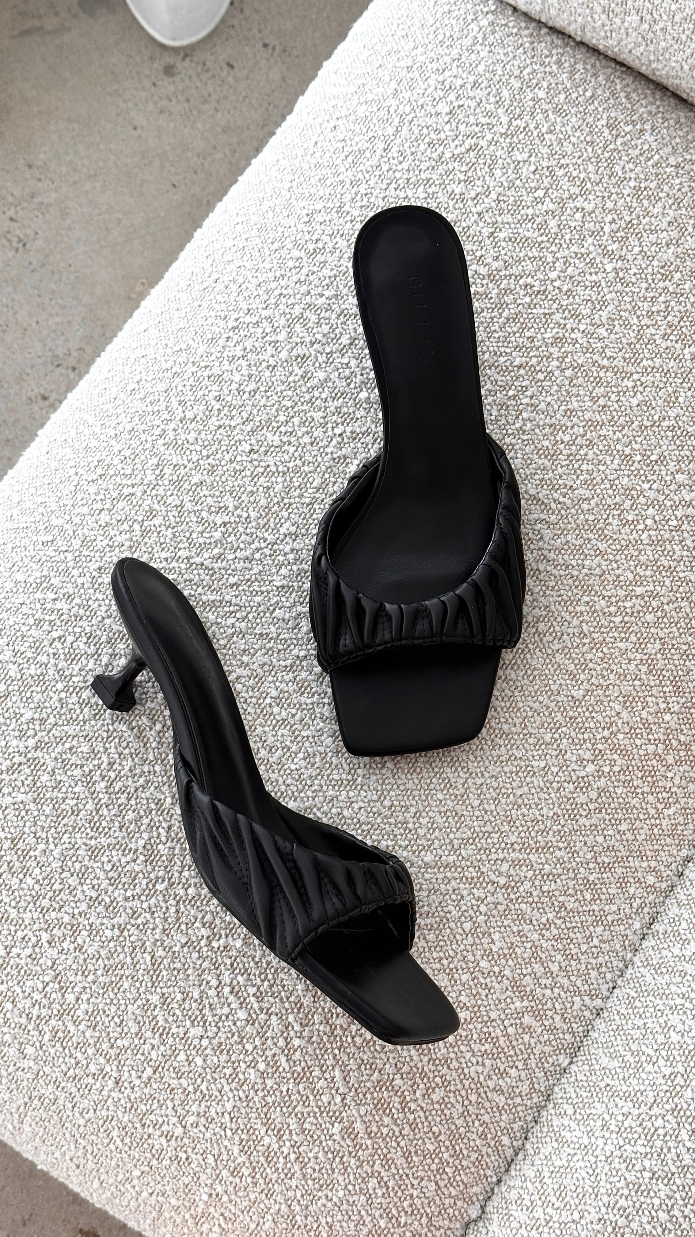 Pilar Heel - Black Chic Pumps Collectible Item