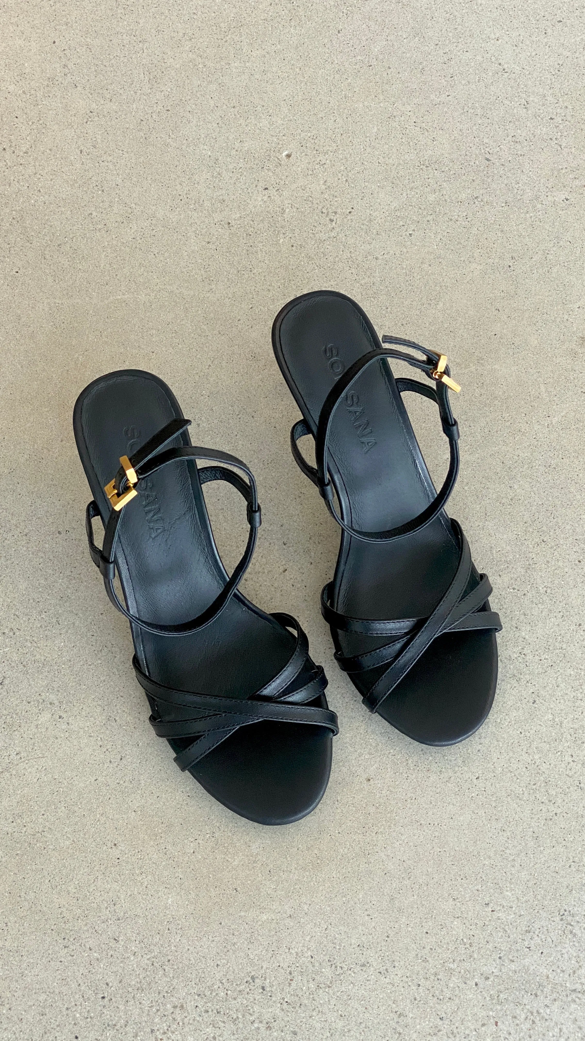 Sol Sana Sundance Heel - Black Icon Glam