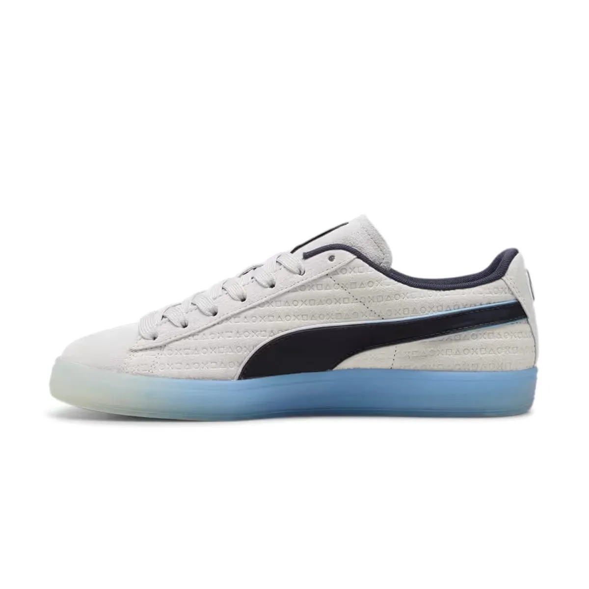   Playstation Suede 'Glacial Gray New Navy' Good elasticity Durable Binding