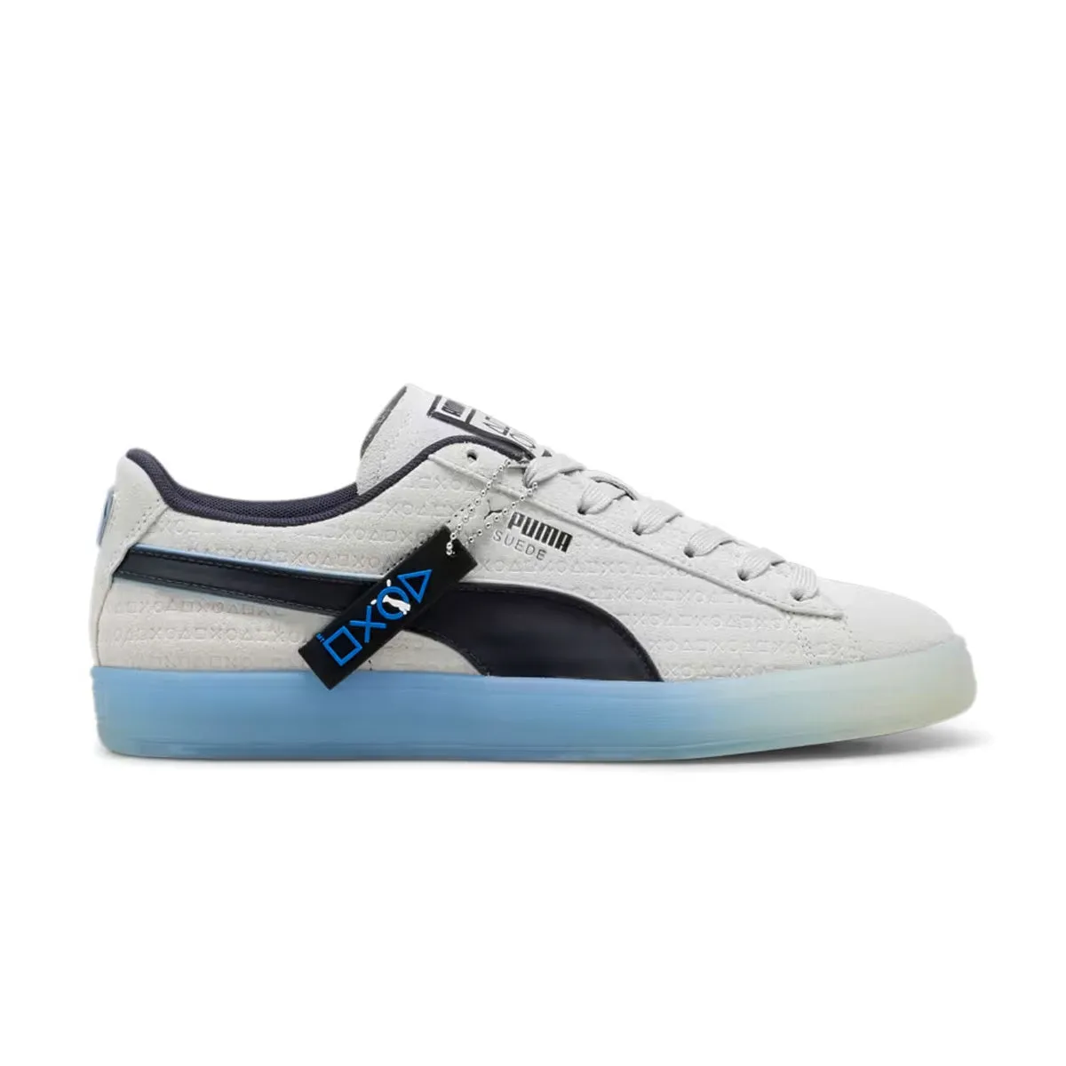 Easy to Wear   Playstation Suede 'Glacial Gray New Navy'