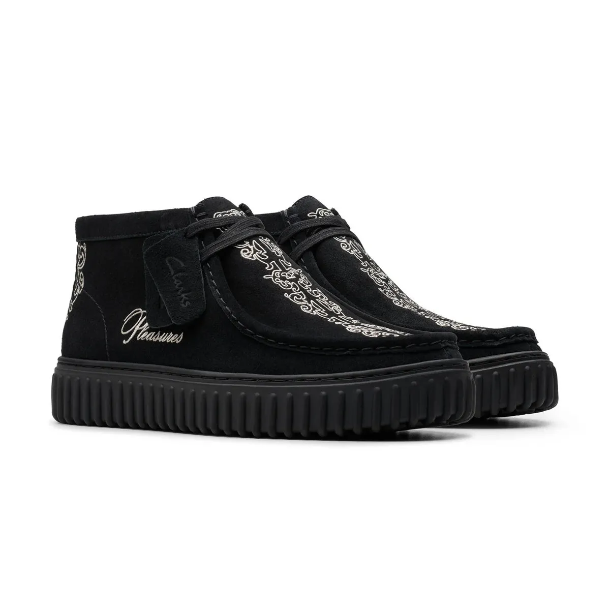 Tailored lining   PLEASURES Torhill Hi 'Black Ornate Framing'